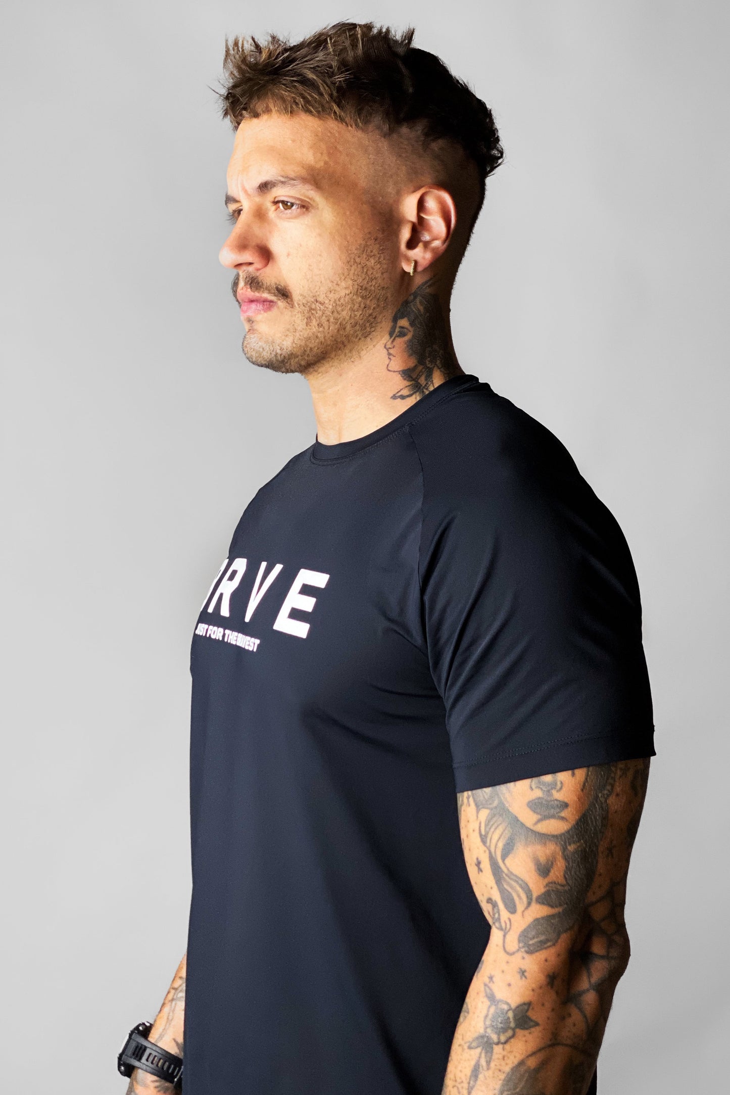 Camiseta Masculina Alltraining Preta BRVE Classic