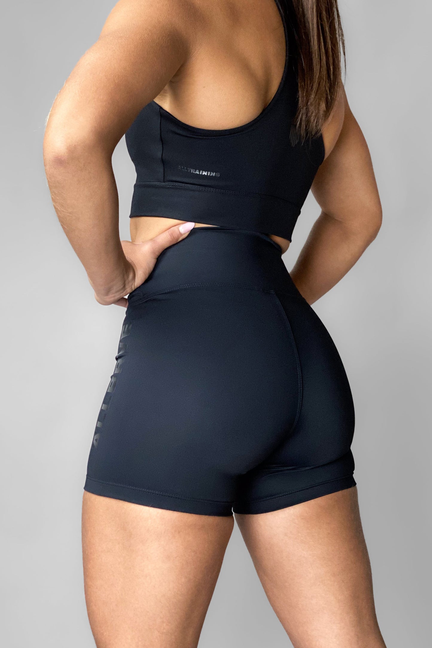 Shorts Feminino Essential Alltraining Preto Allblack Allbrve