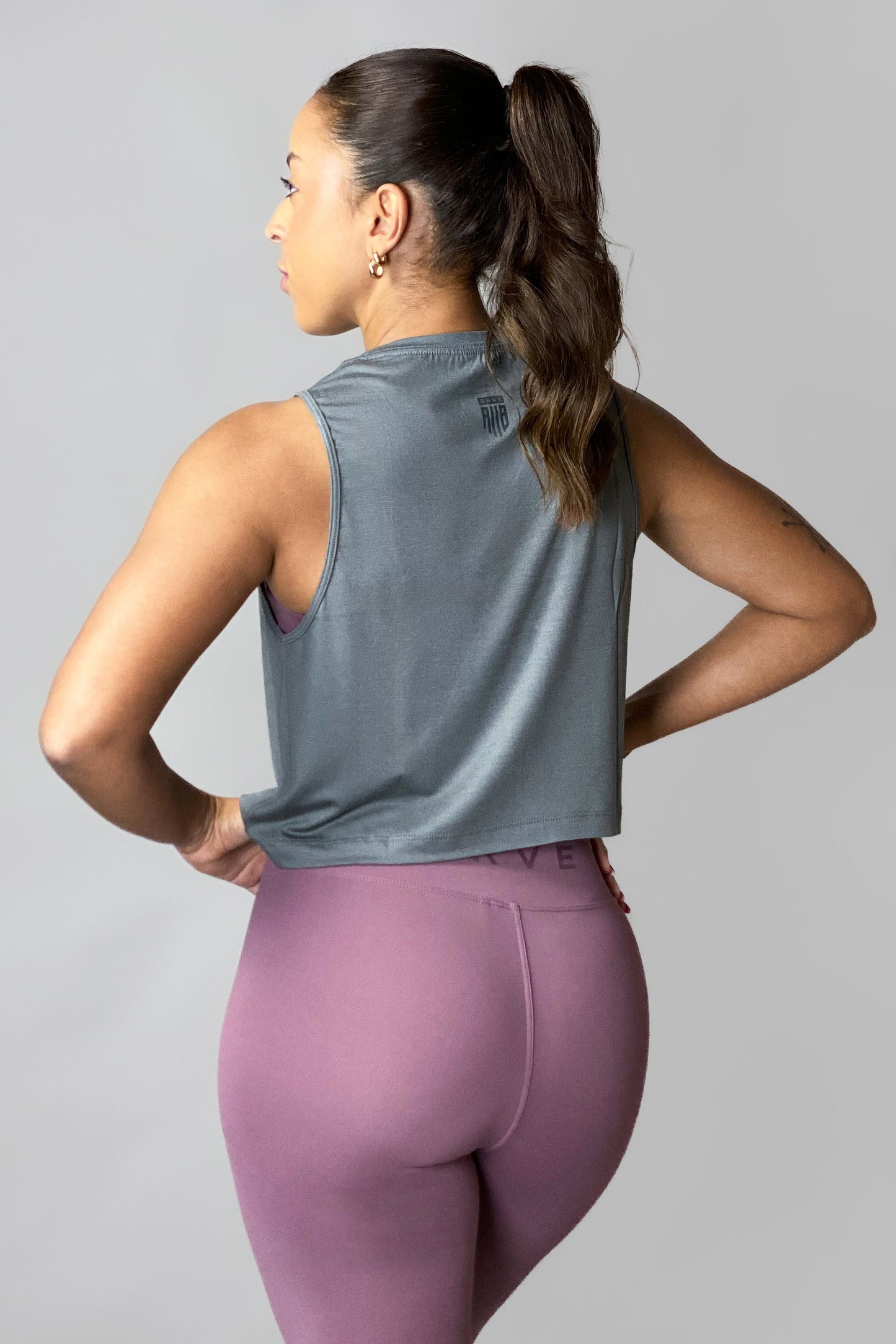 Regata Cropped Cinza Urban JFTB