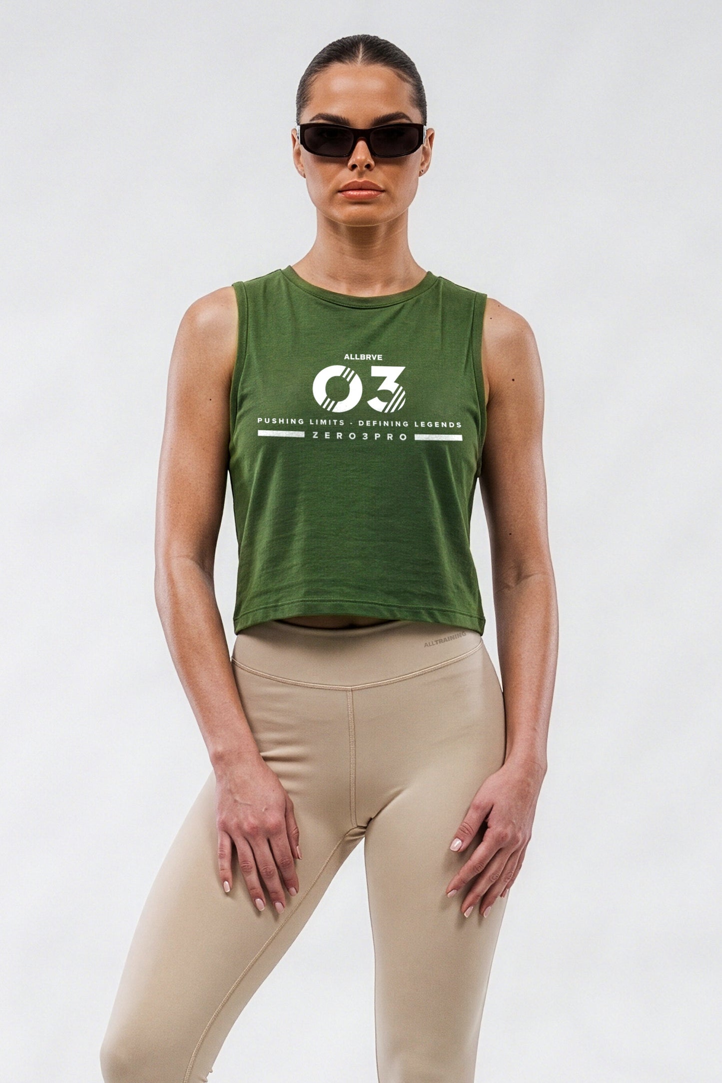 Regata Cropped Verde Militar 03Pro