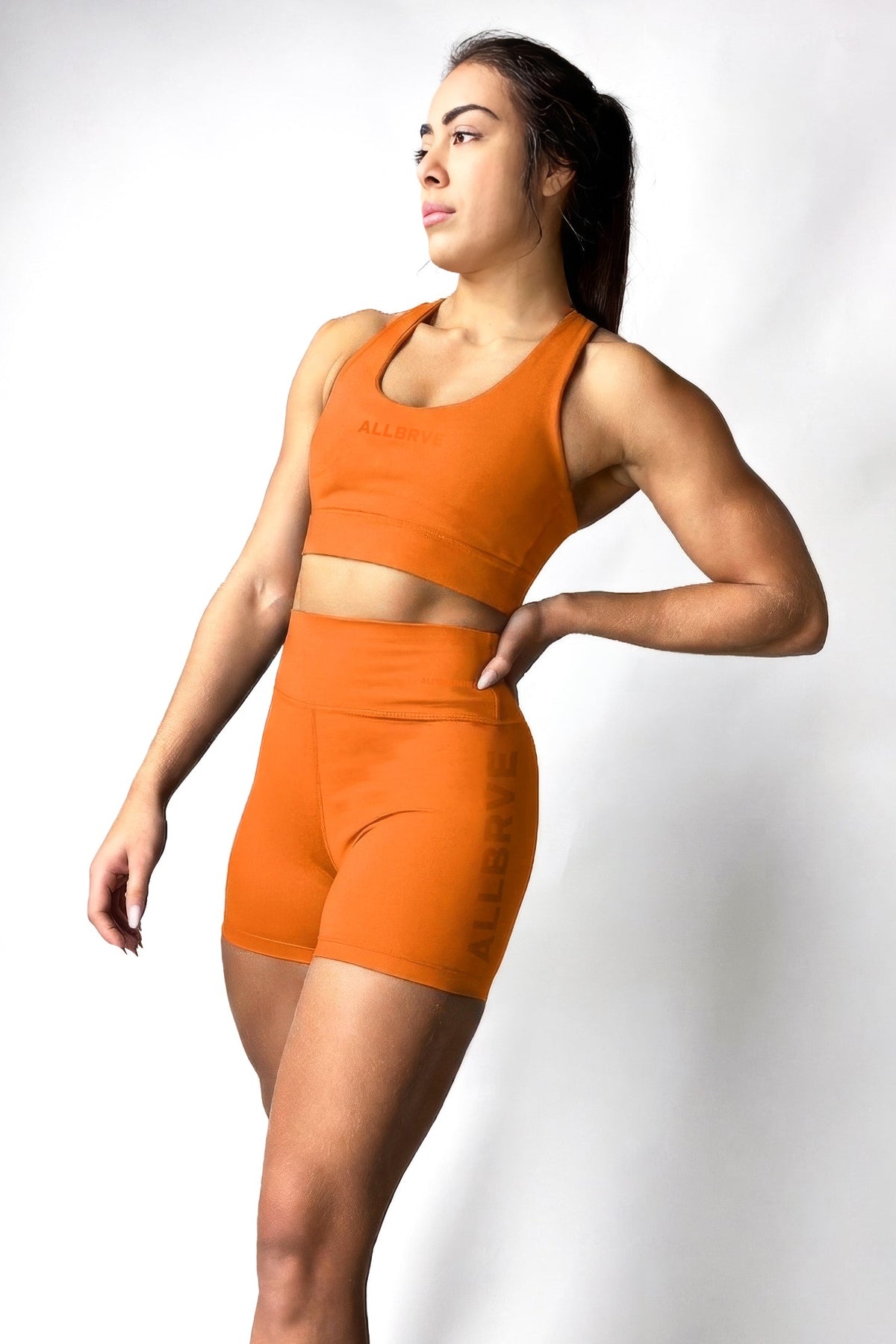 Shorts Feminino Alltraining® Essential Laranja