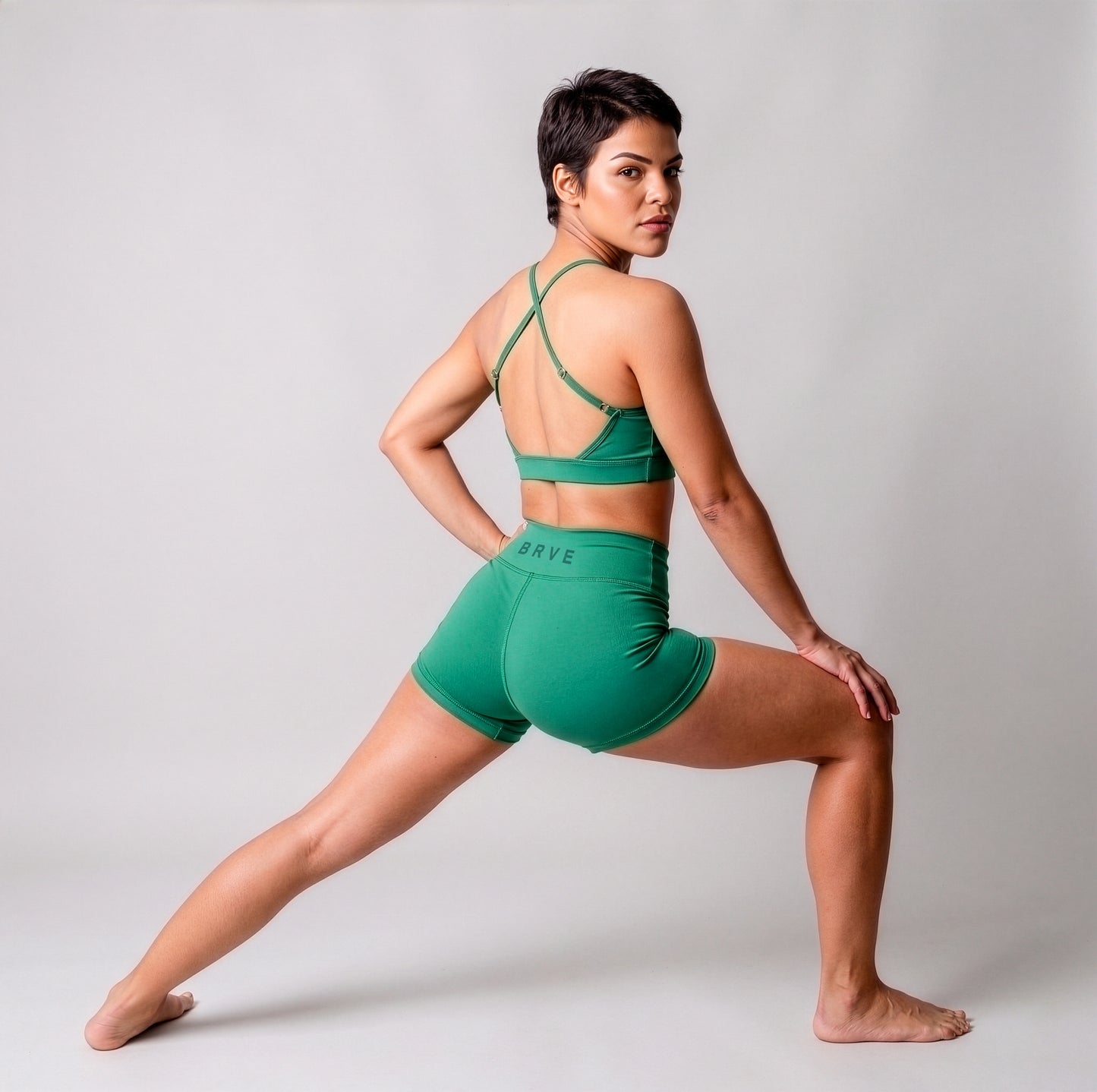 Shorts Feminino Act Alltraining Verde Enseada