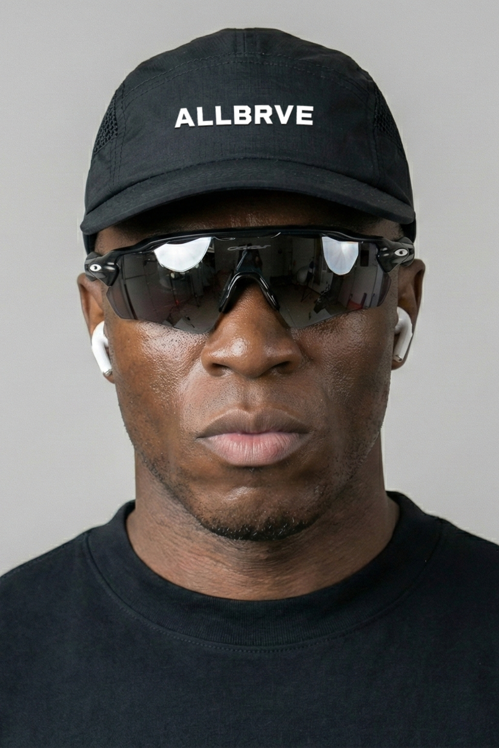 Boné 5-Panel Preto ALLBRVE [LIMITED]