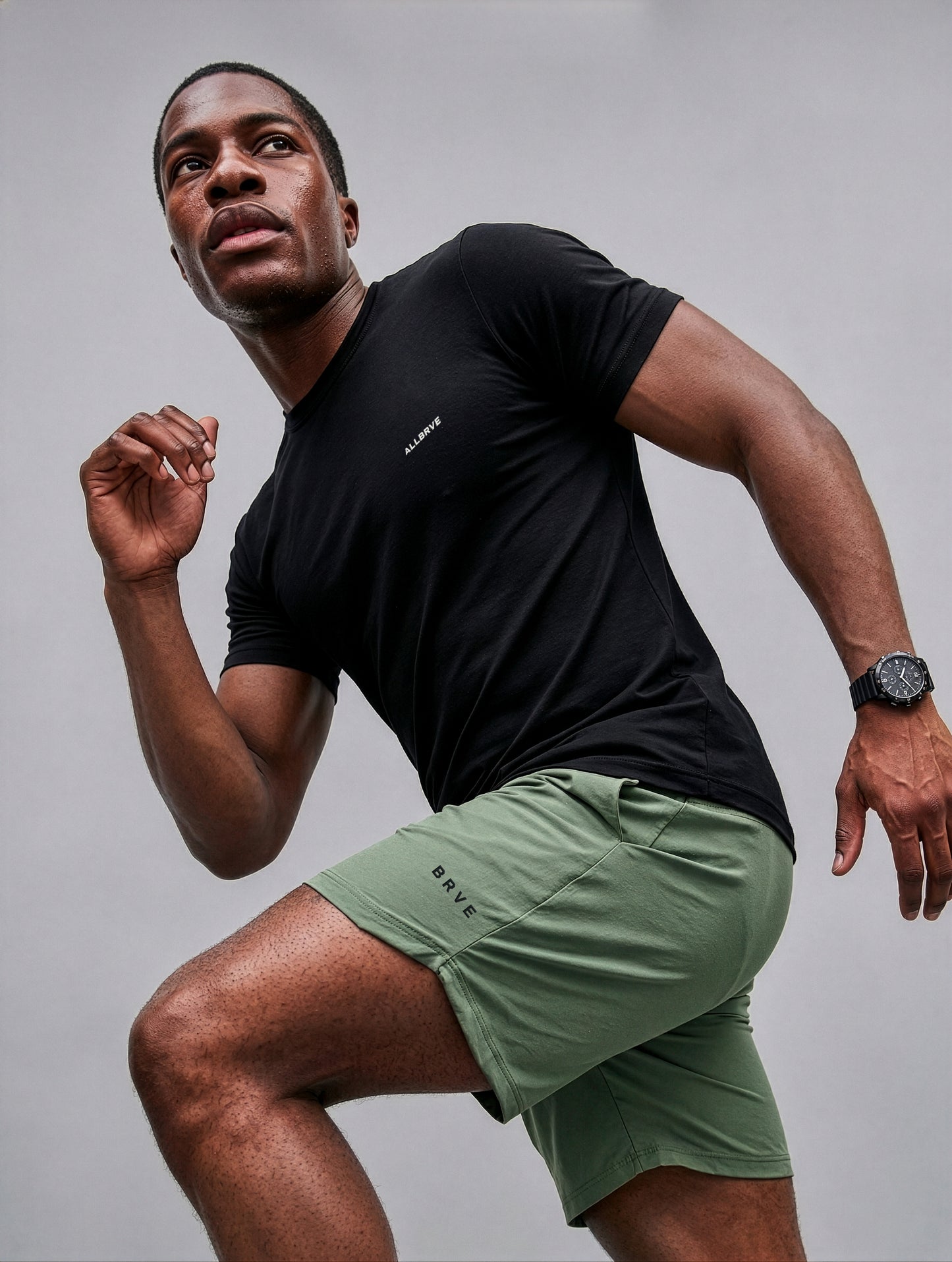 Shorts Masculino AllTraining Light Verde Army