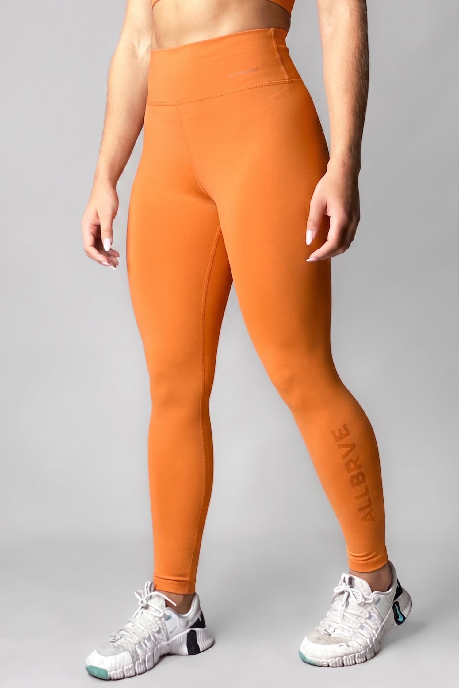 Legging Alltraining® Cós Regular Laranja