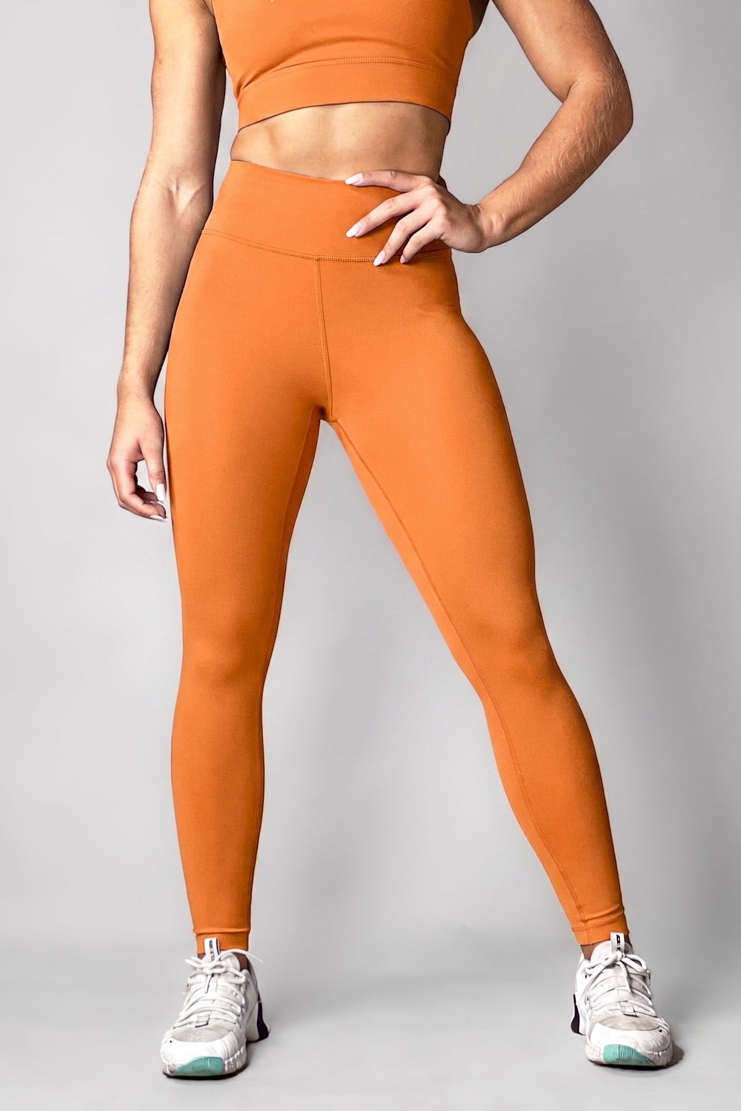 Legging Alltraining® Cós Regular Laranja