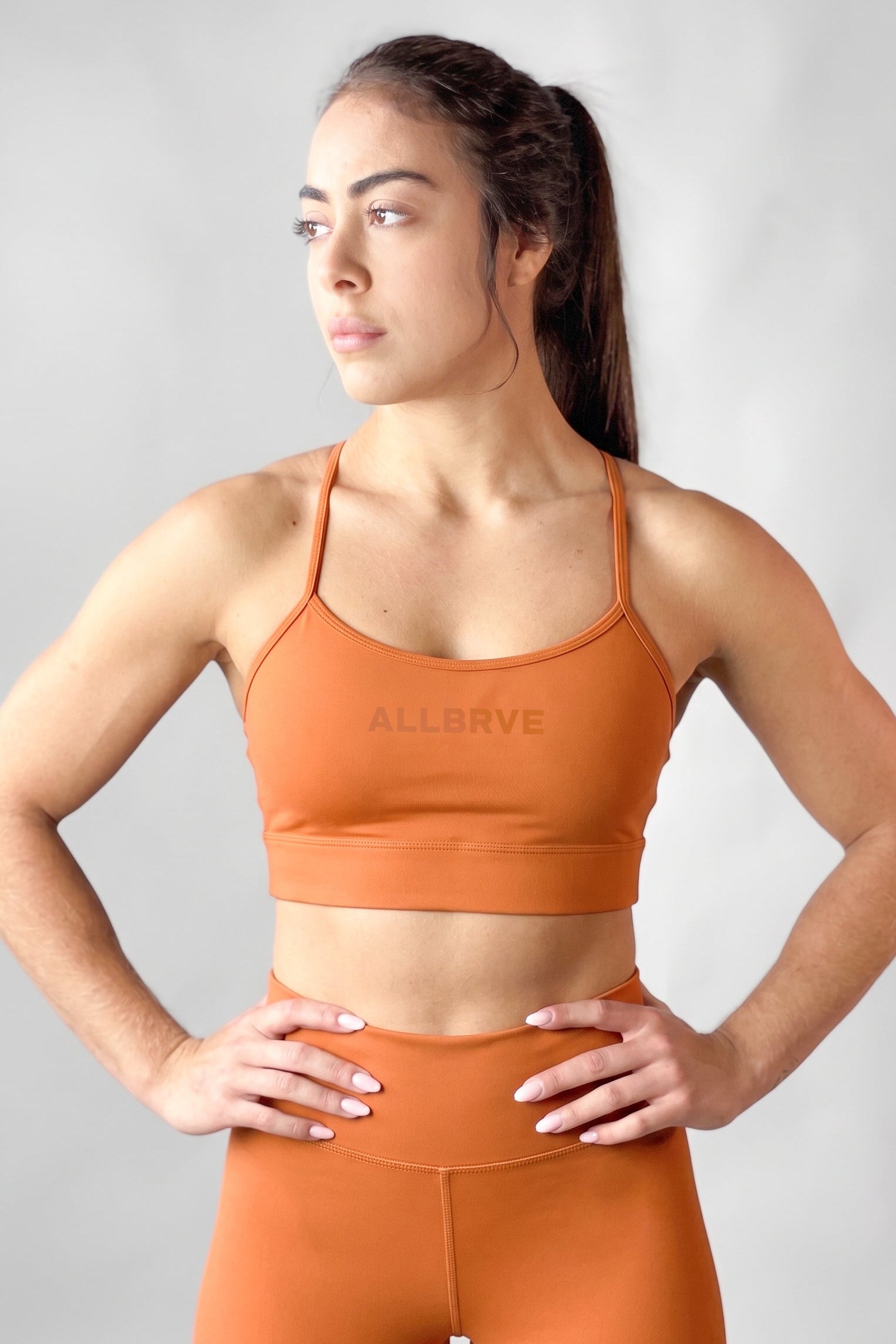 Top Feminino Act Alltraining® Laranja