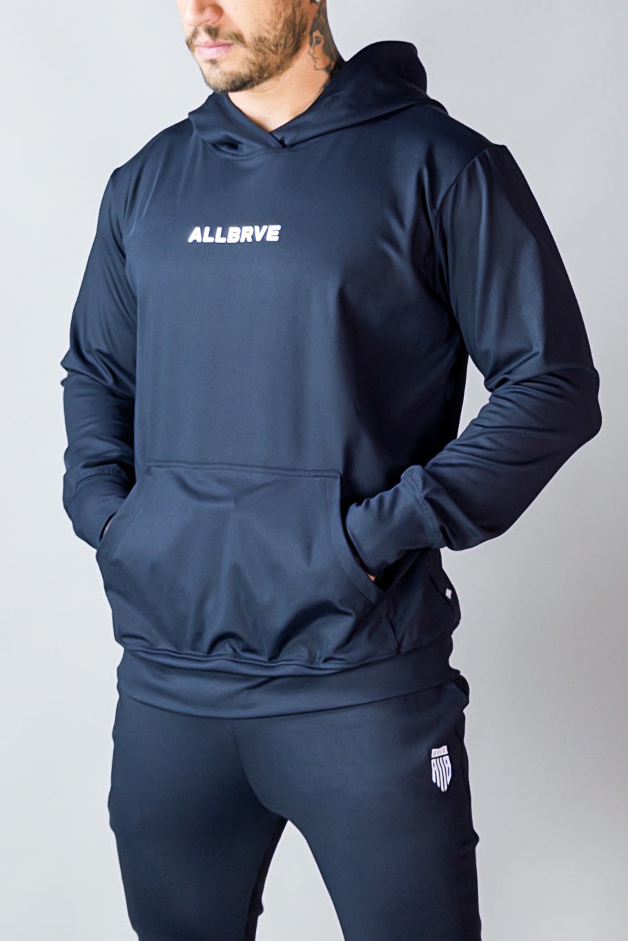 Blusa Masculina Canguru Alltraining Preta