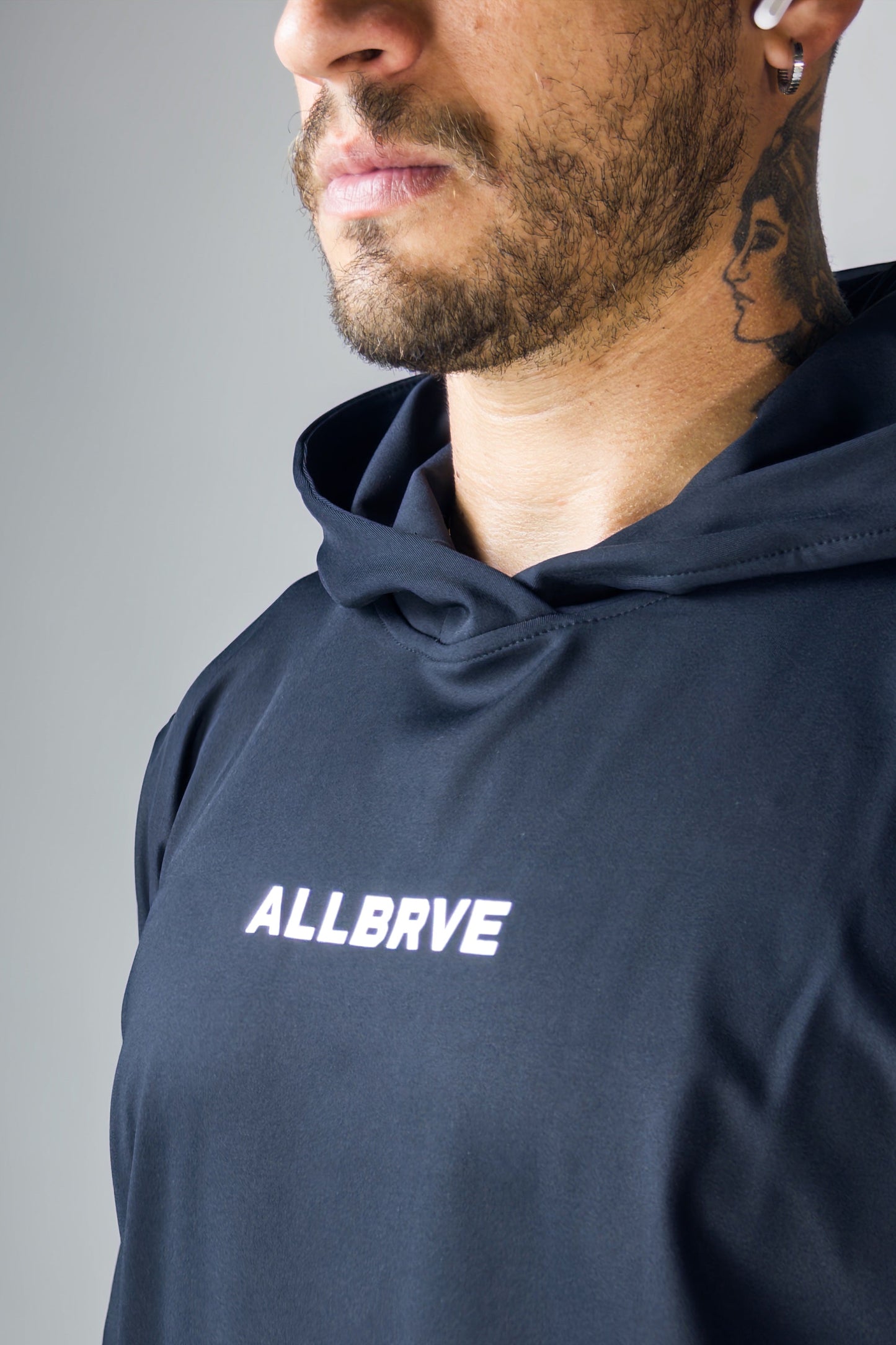 Blusa Masculina Canguru Alltraining Preta