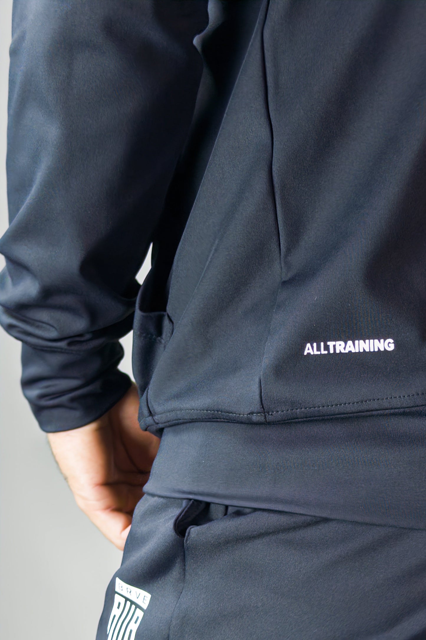 Blusa Masculina Canguru Alltraining Preta