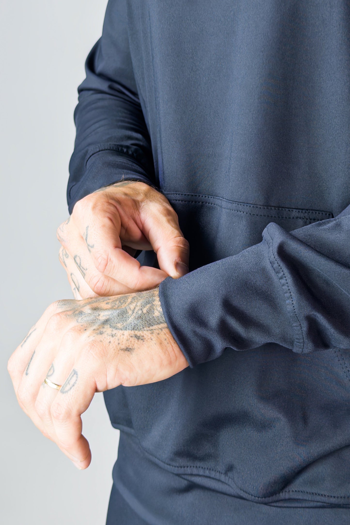 Blusa Masculina Canguru Alltraining Preta