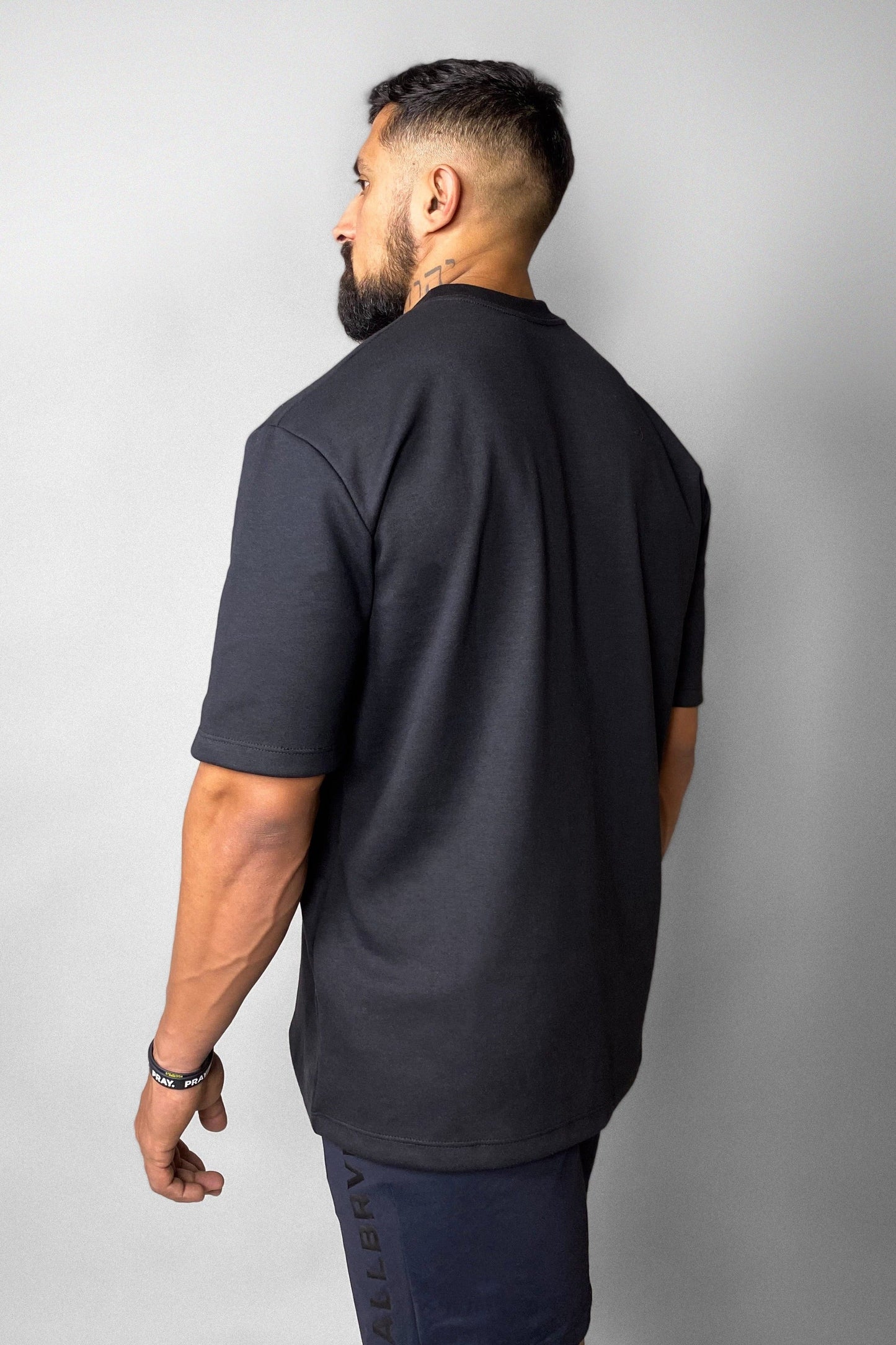 Camiseta Masculina Oversized Preto Allbrve PT [Limited]