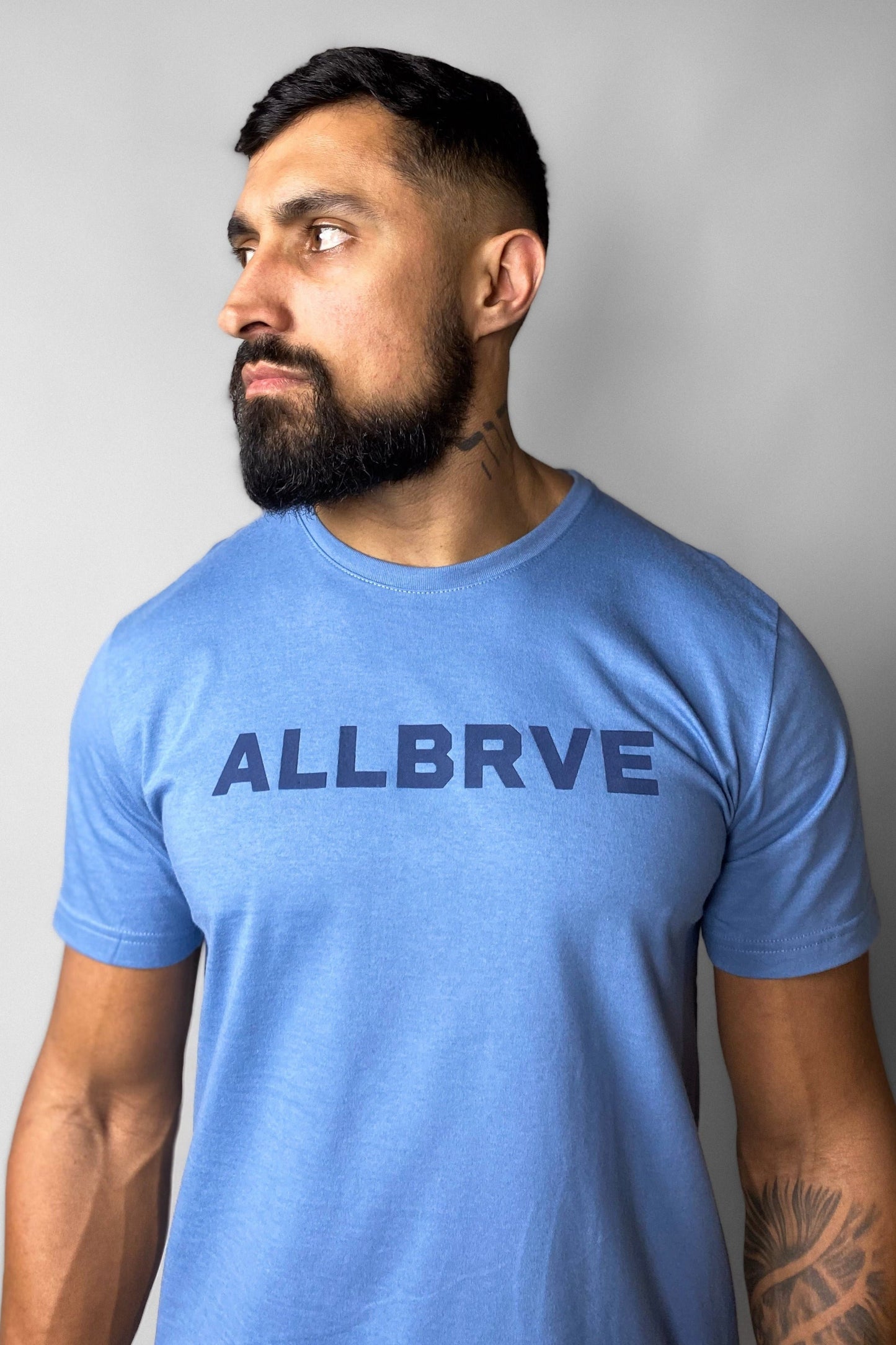 Camiseta Masculina Azul Allbrve Azul