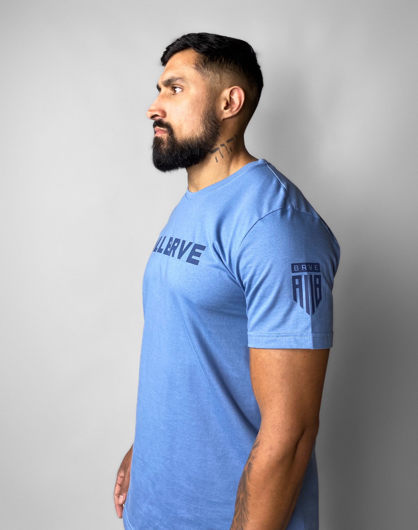 Camiseta Masculina Azul Allbrve Azul