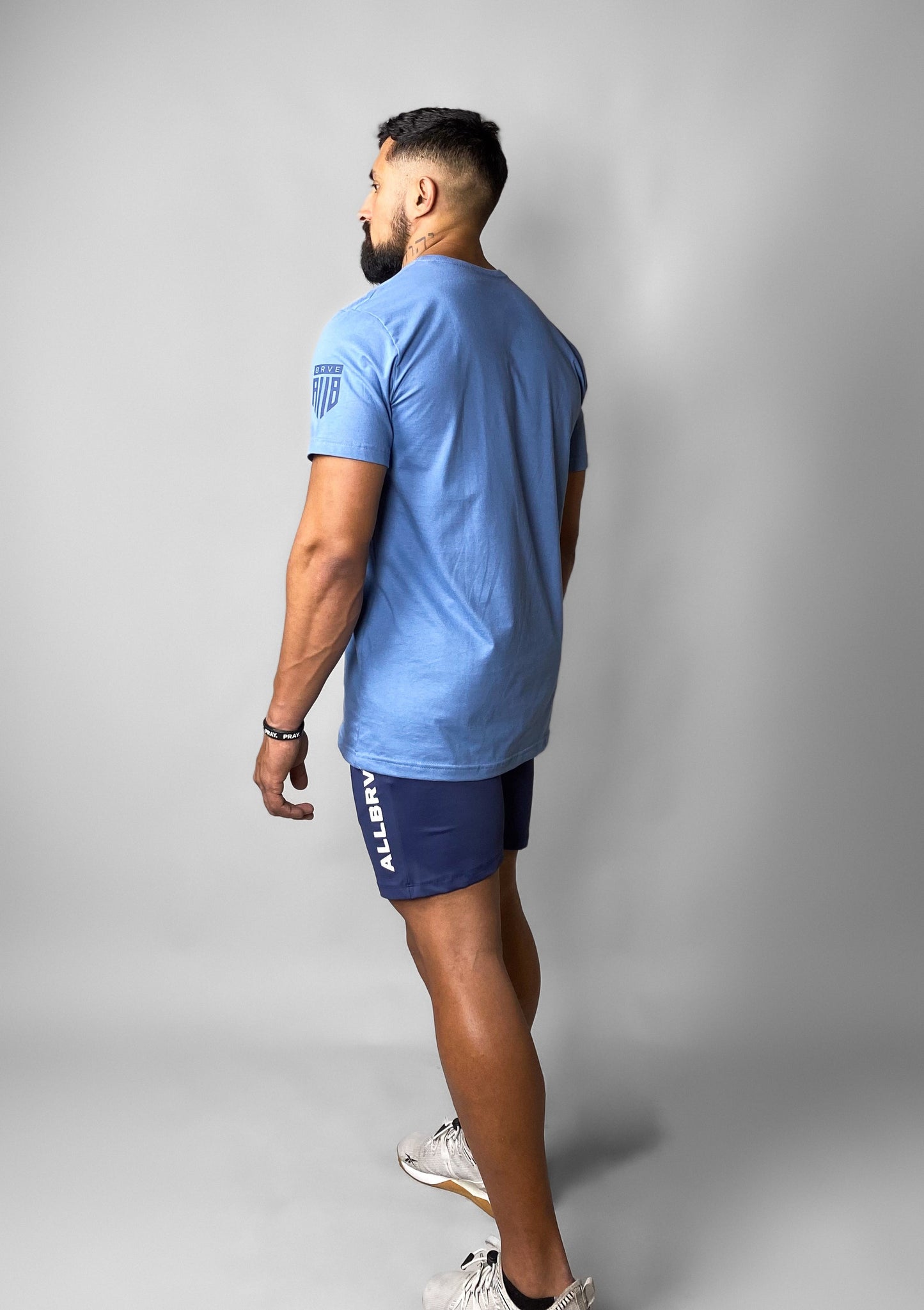 Camiseta Masculina Azul Allbrve Azul