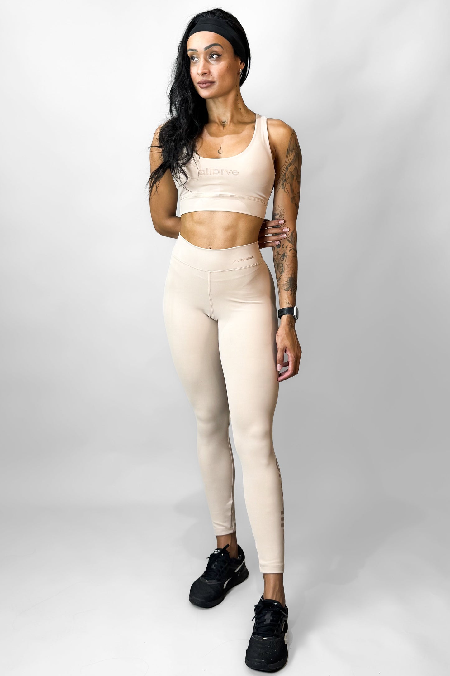 Calça Legging Alltraining Essential Creme