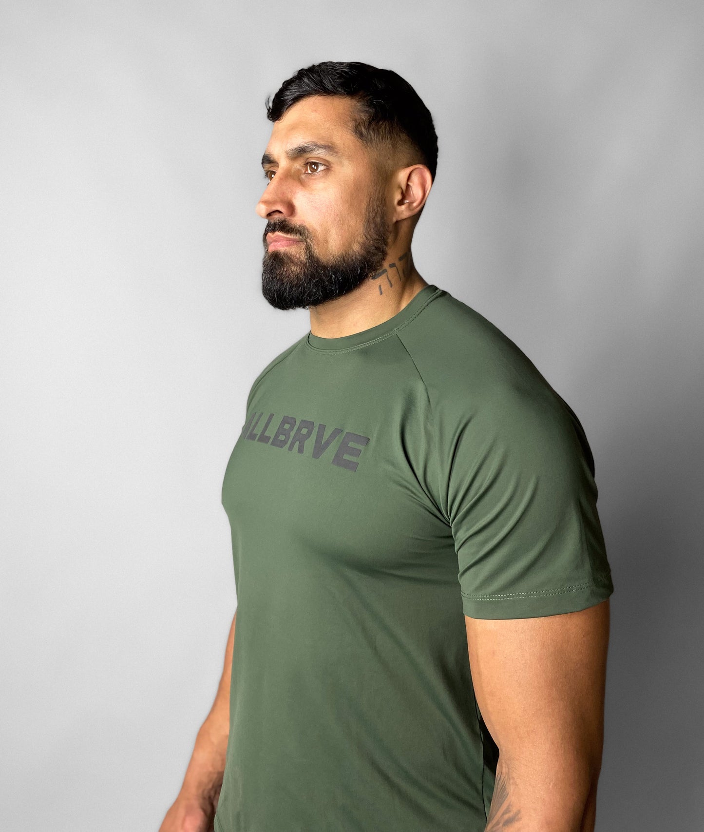 Camiseta Masculina Alltraining Verde Militar