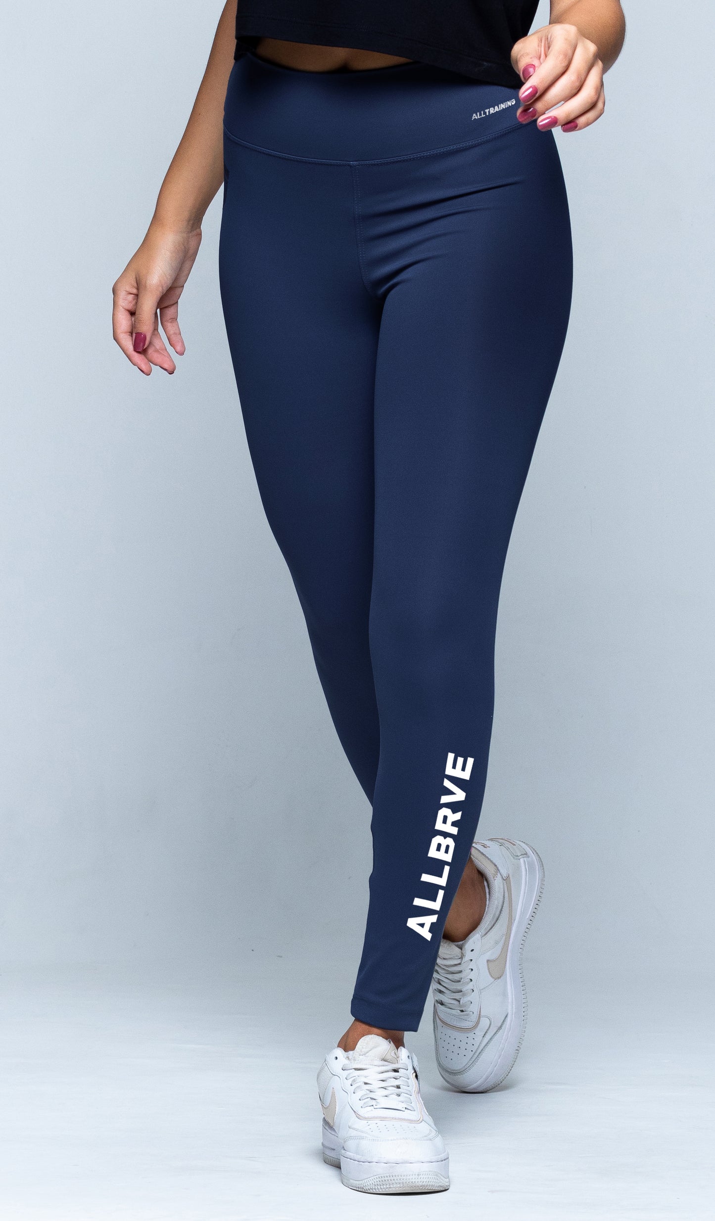 Calça Legging Alltraining Azul Marinho Navy Allbrve