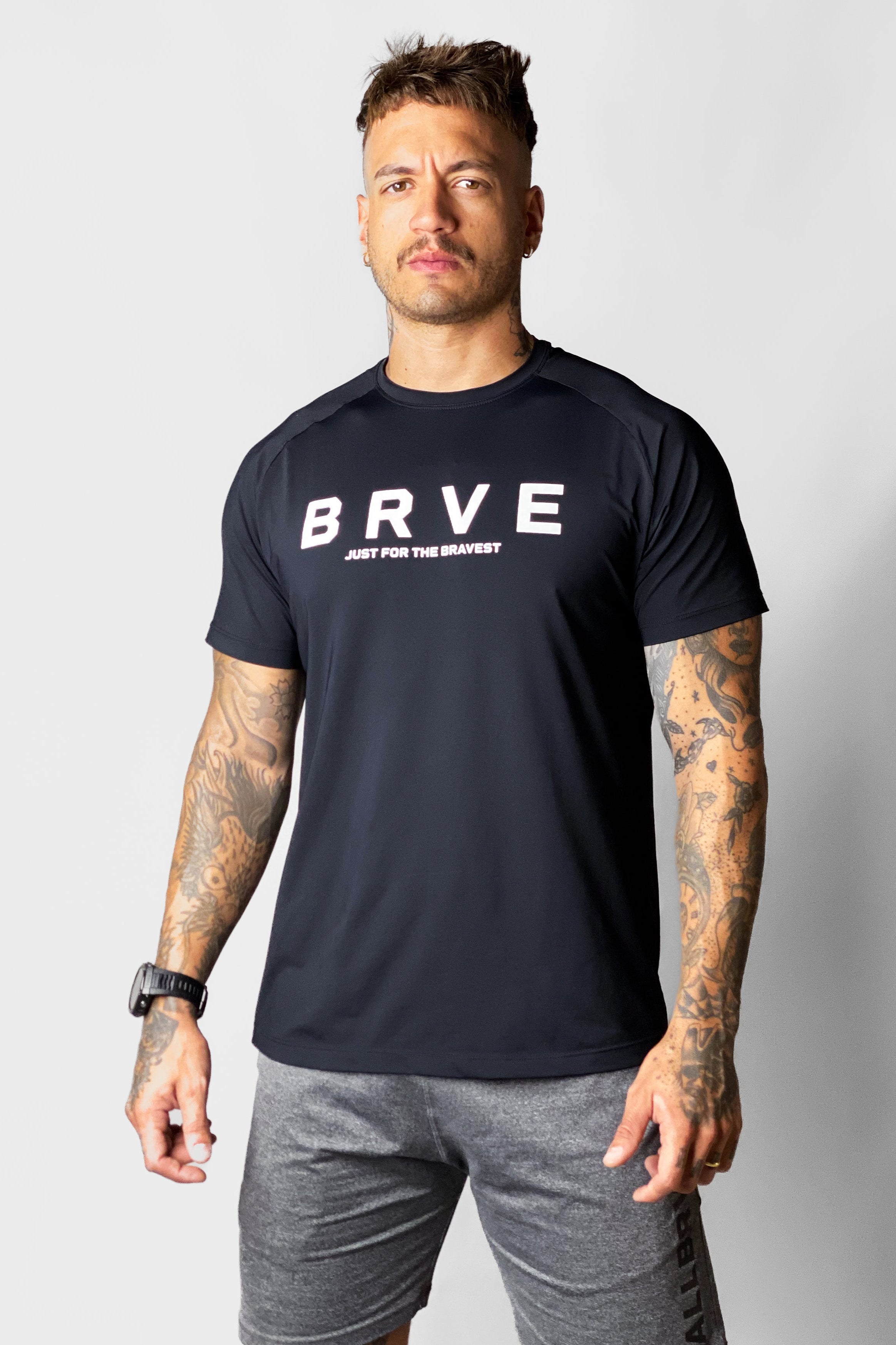 Camiseta Masculina Alltraining Preta BRVE Classic