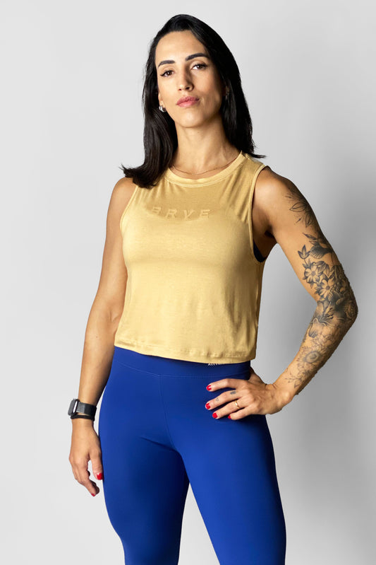 Regata Cropped Areia ALLBRVE