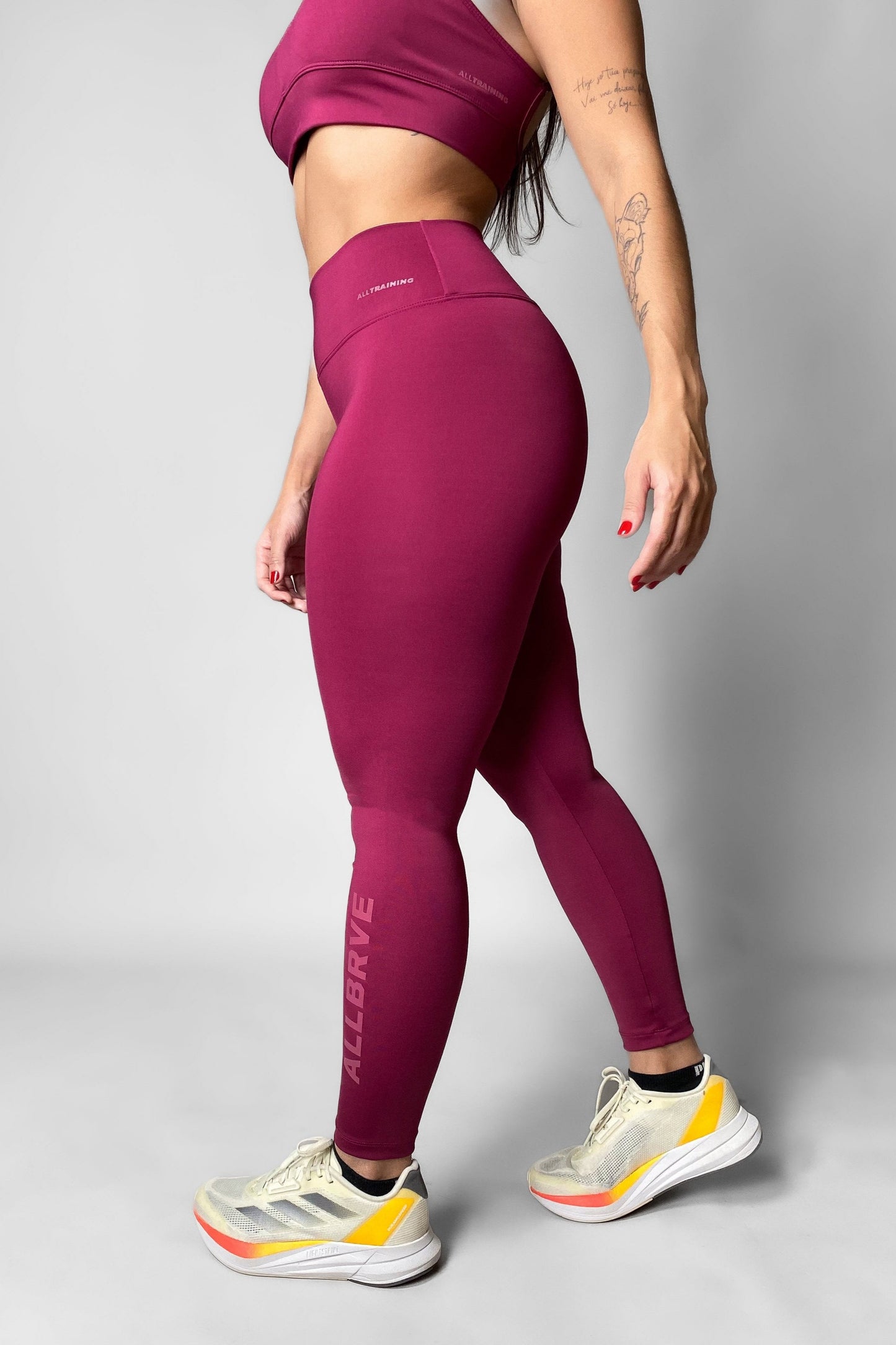 Calça Legging Alltraining Essential Marsala