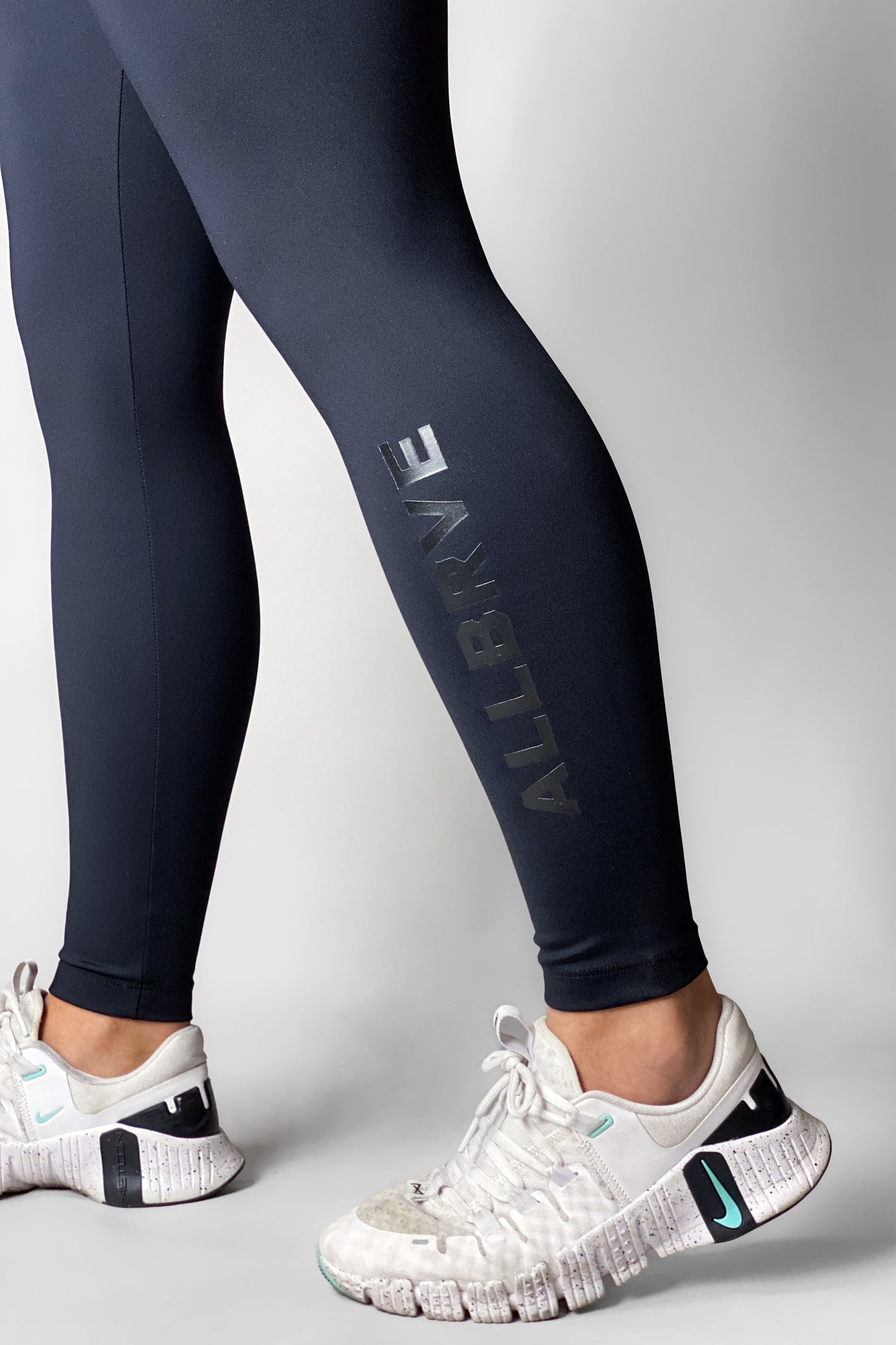 Calça Legging Alltraining Cós Alto Preta Allblack Allbrve