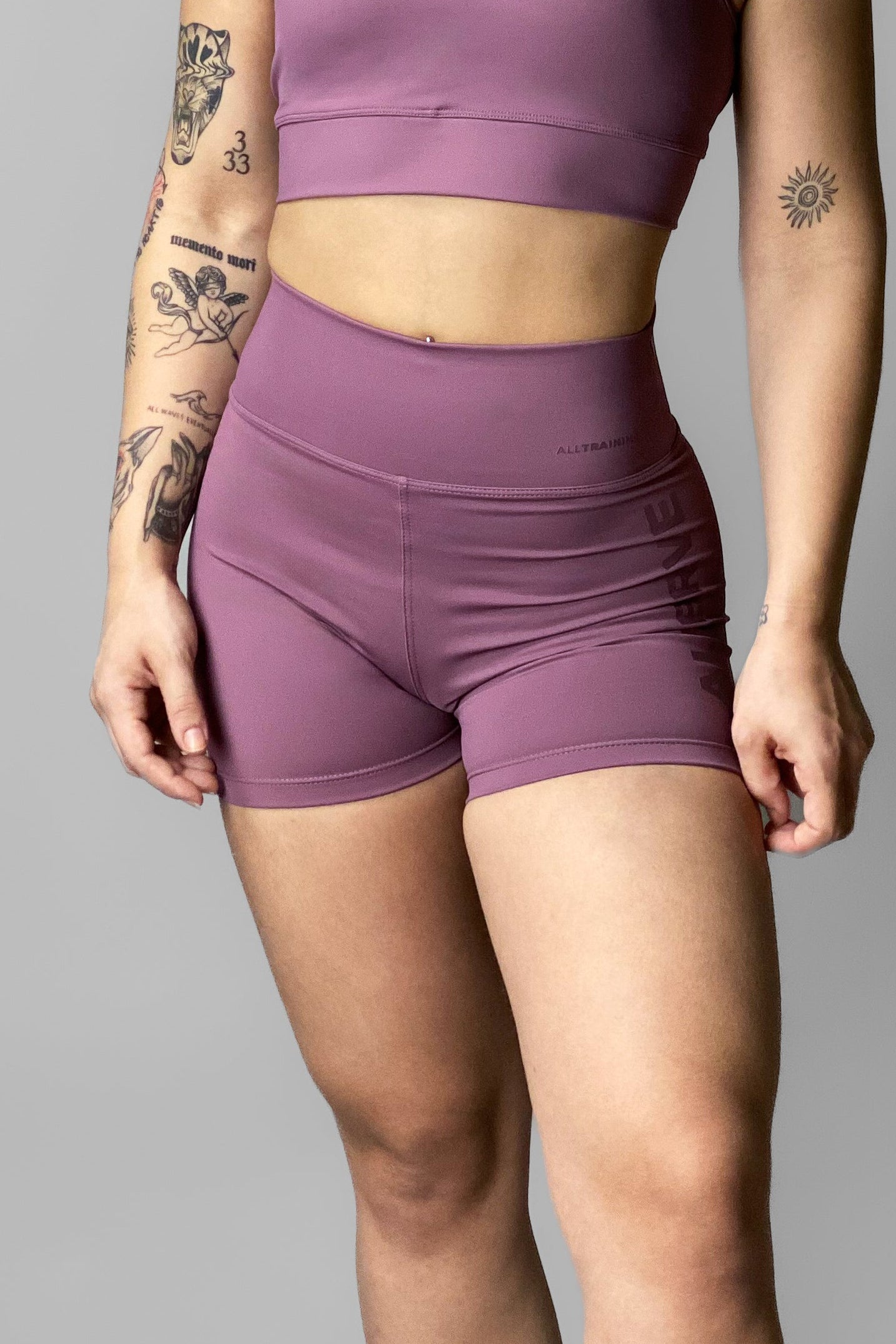 Shorts Feminino Alltraining Essential Rosa Matte ALLBRVE