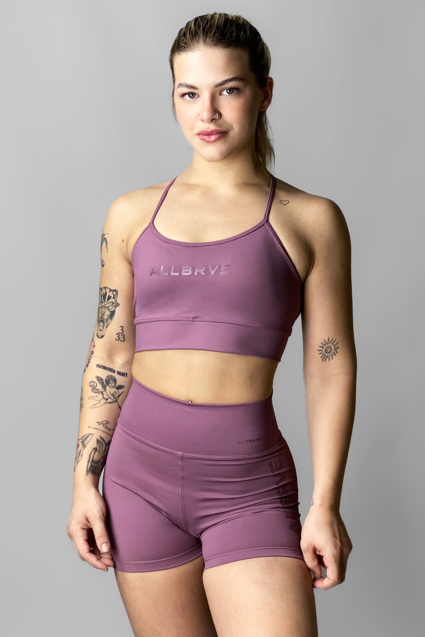 Top Feminino Alltraining Act Rosa Matte ALLBRVE
