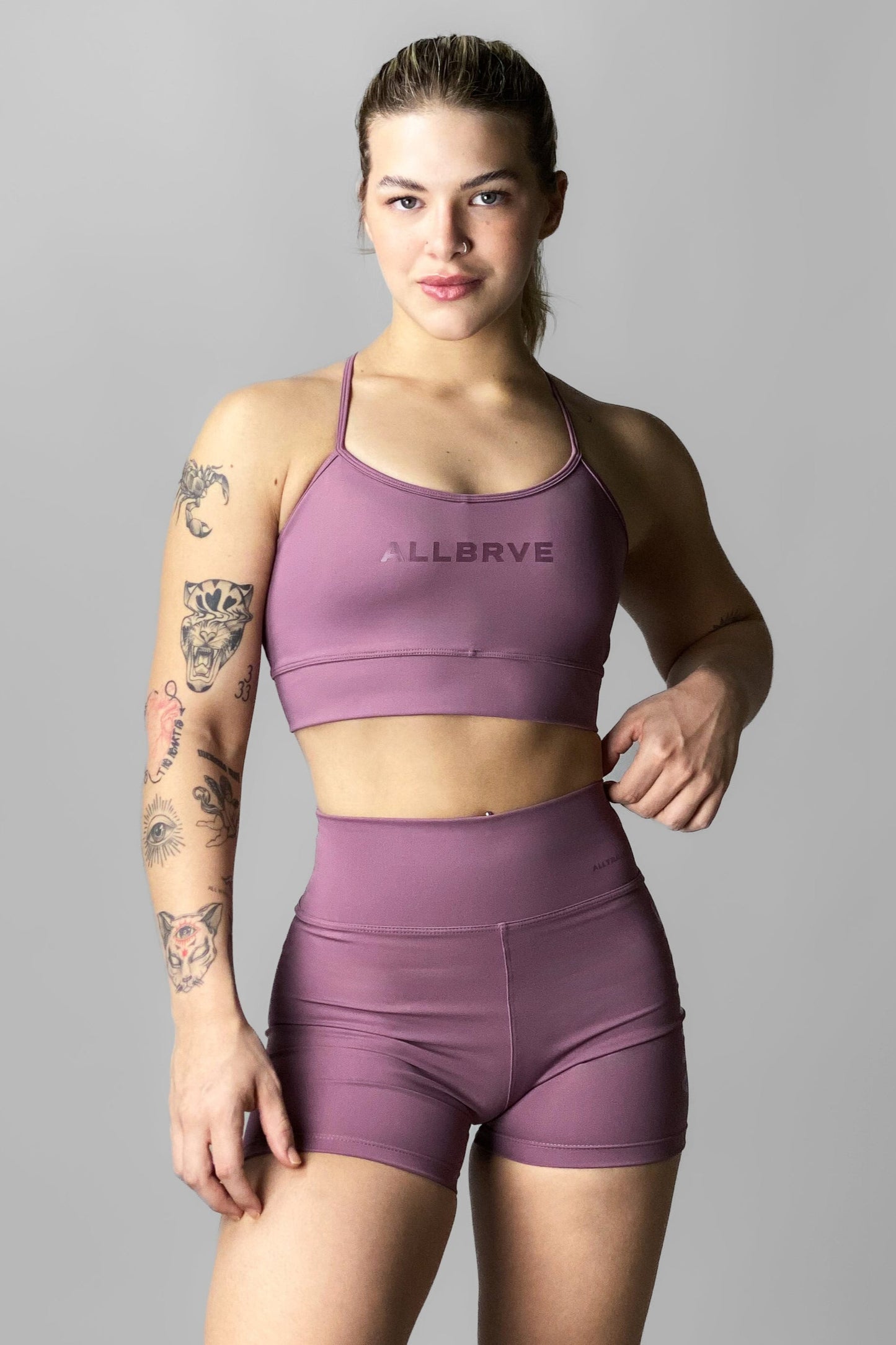 Top Feminino Alltraining Act Rosa Matte ALLBRVE