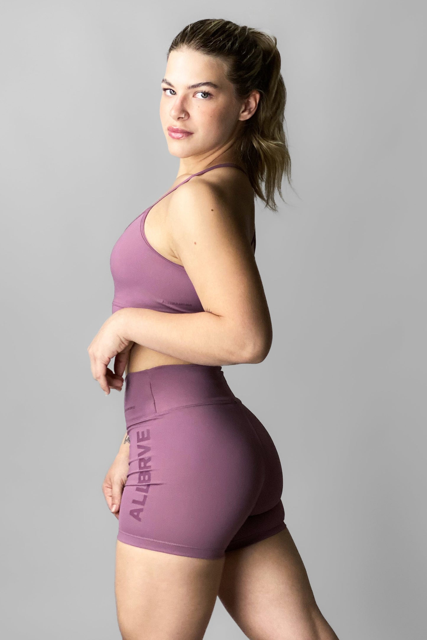 Top Feminino Alltraining Act Rosa Matte ALLBRVE