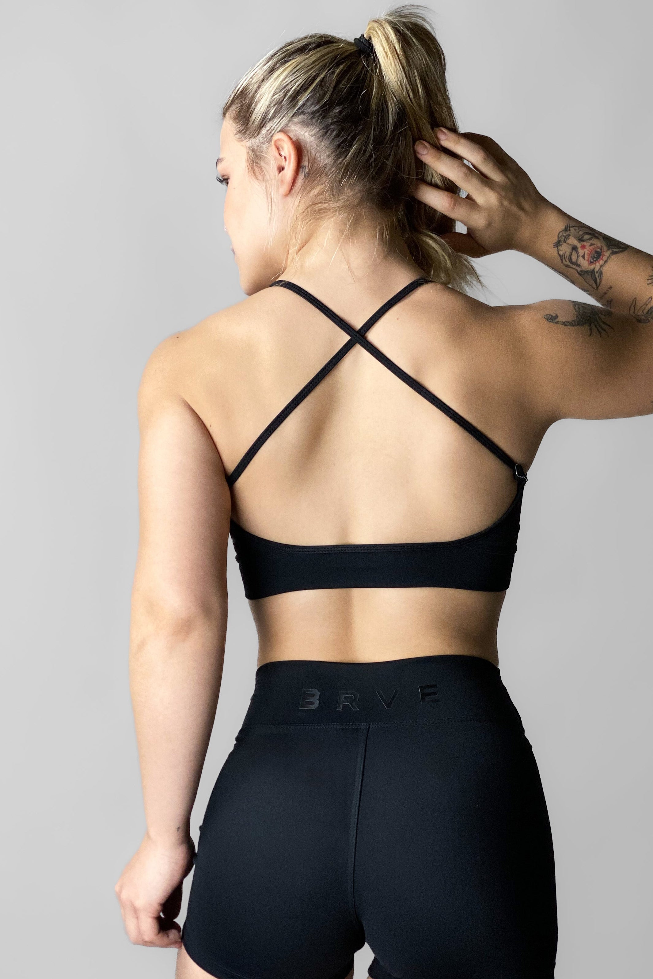 Top Feminino Act  Preto Alltraining Allblack