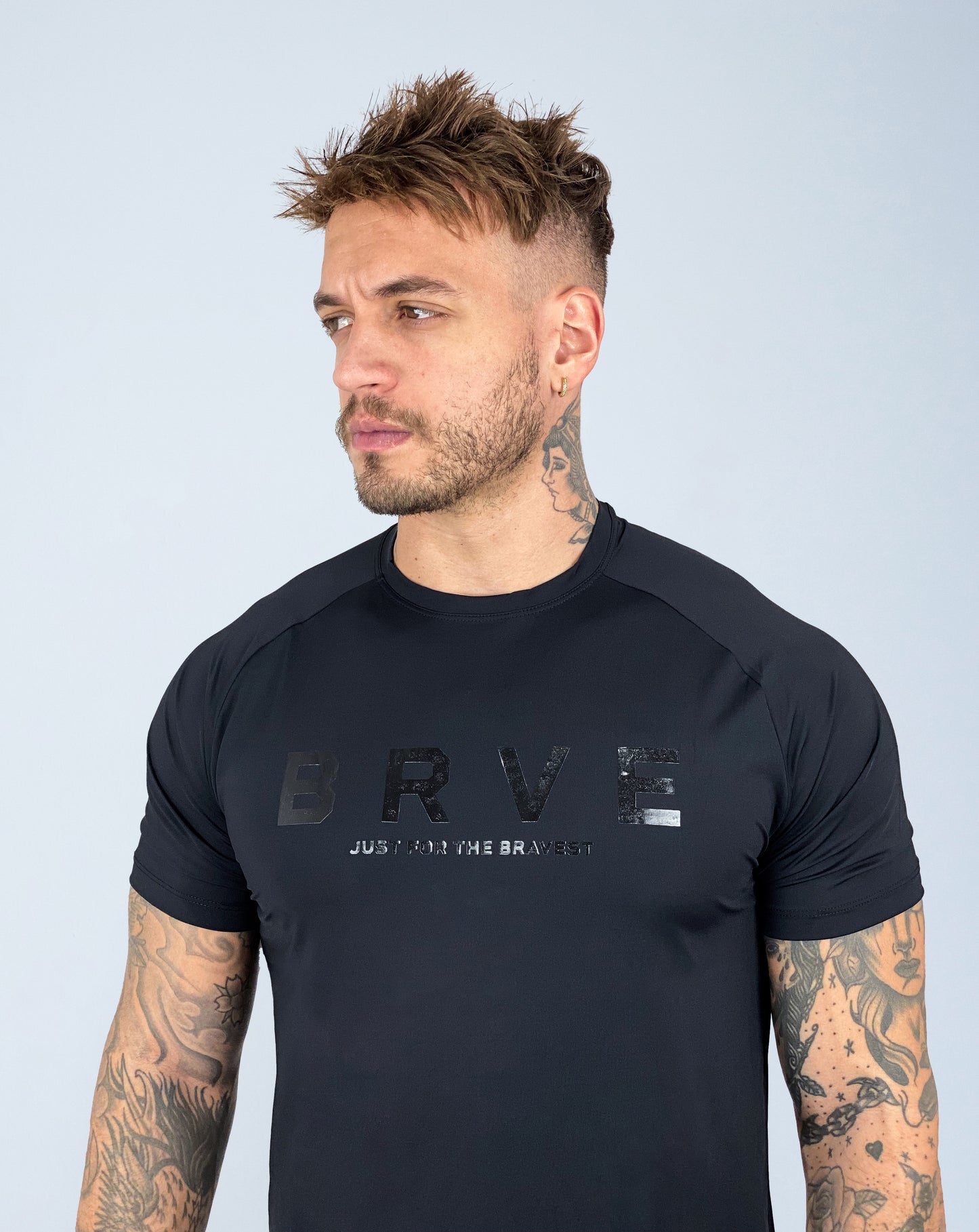 Camiseta Masculina Alltraining Preta Allblack