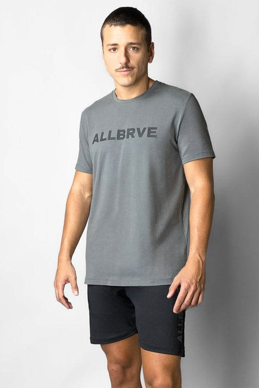 Camisetas Masculina Supera Cinza Allbrve