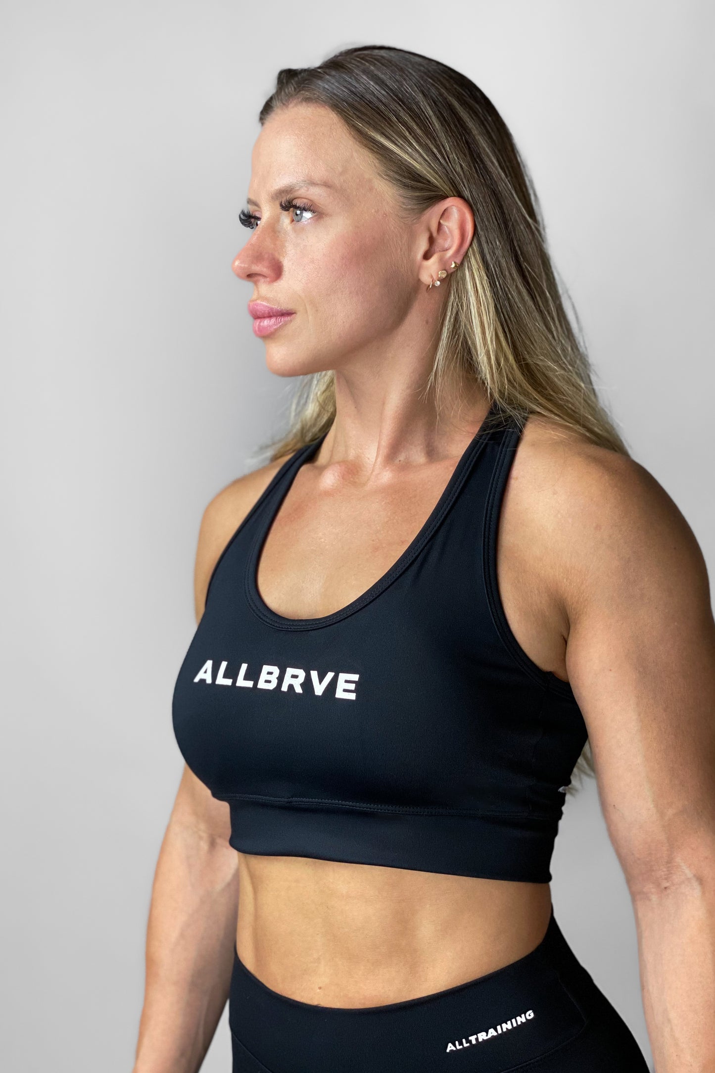 Top Feminino Alltraining GL Preto ALLBRVE