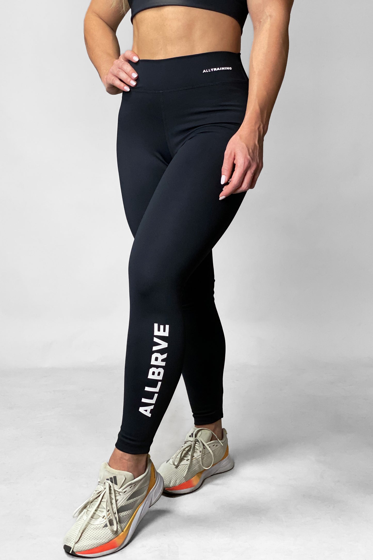 Calça Legging Alltraining Preta Cós Regular - Classic