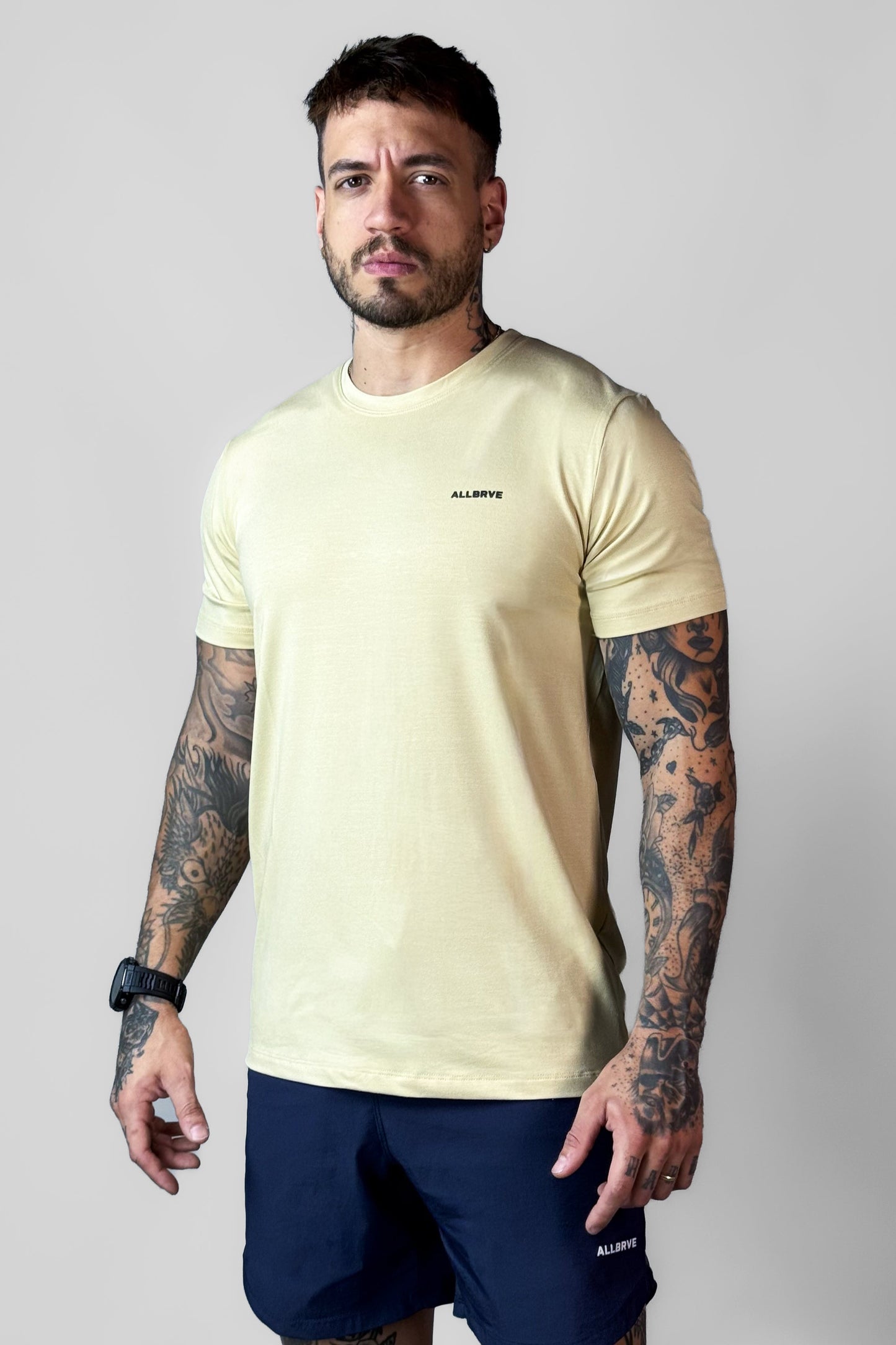 Camiseta Masculina Tech Light Desert ALLBRVE