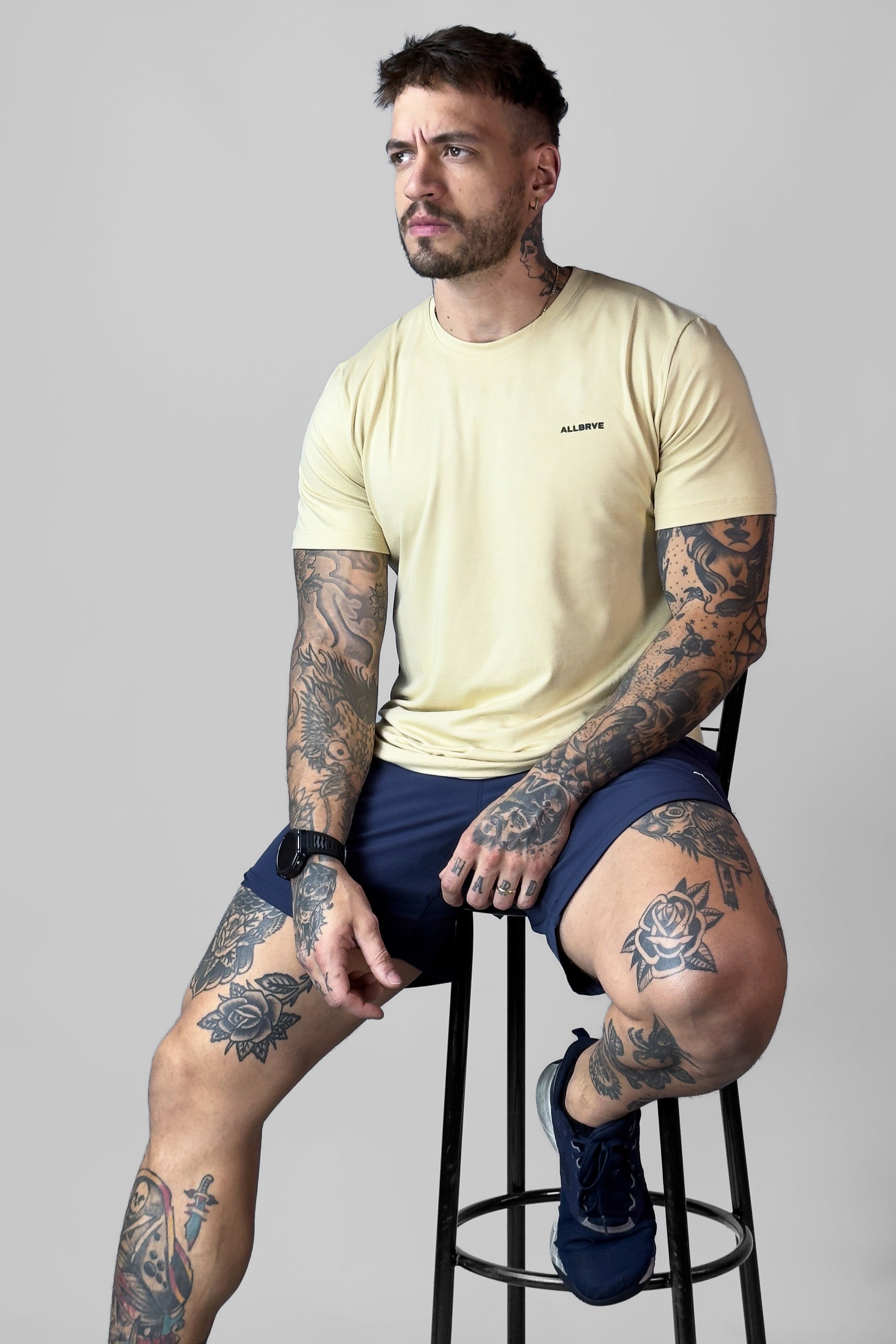 Camiseta Masculina Tech Light Desert ALLBRVE