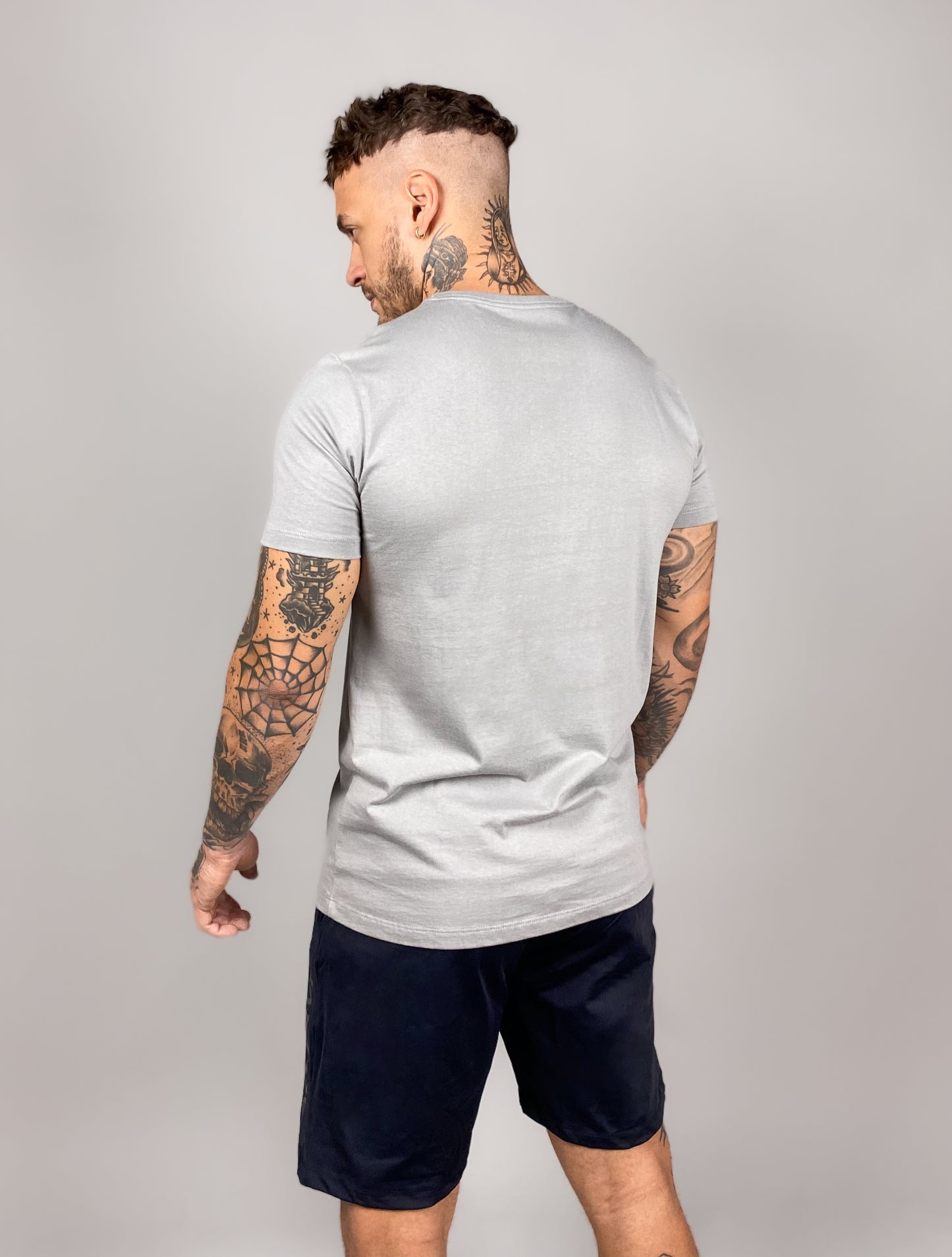 Camiseta Masculina Cinza Allbrve Camu