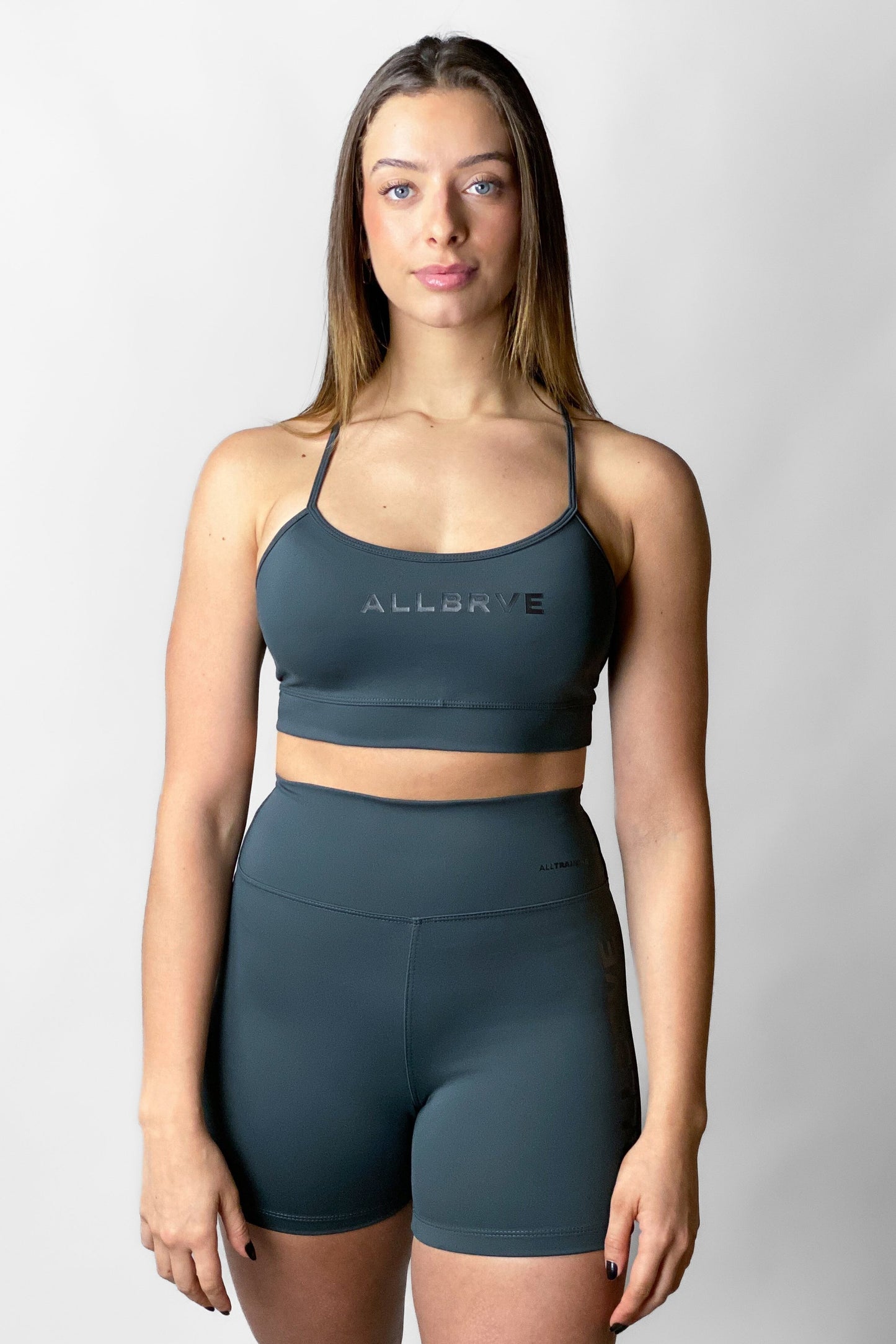 Top Feminino Alltraining Act Cinza Urban