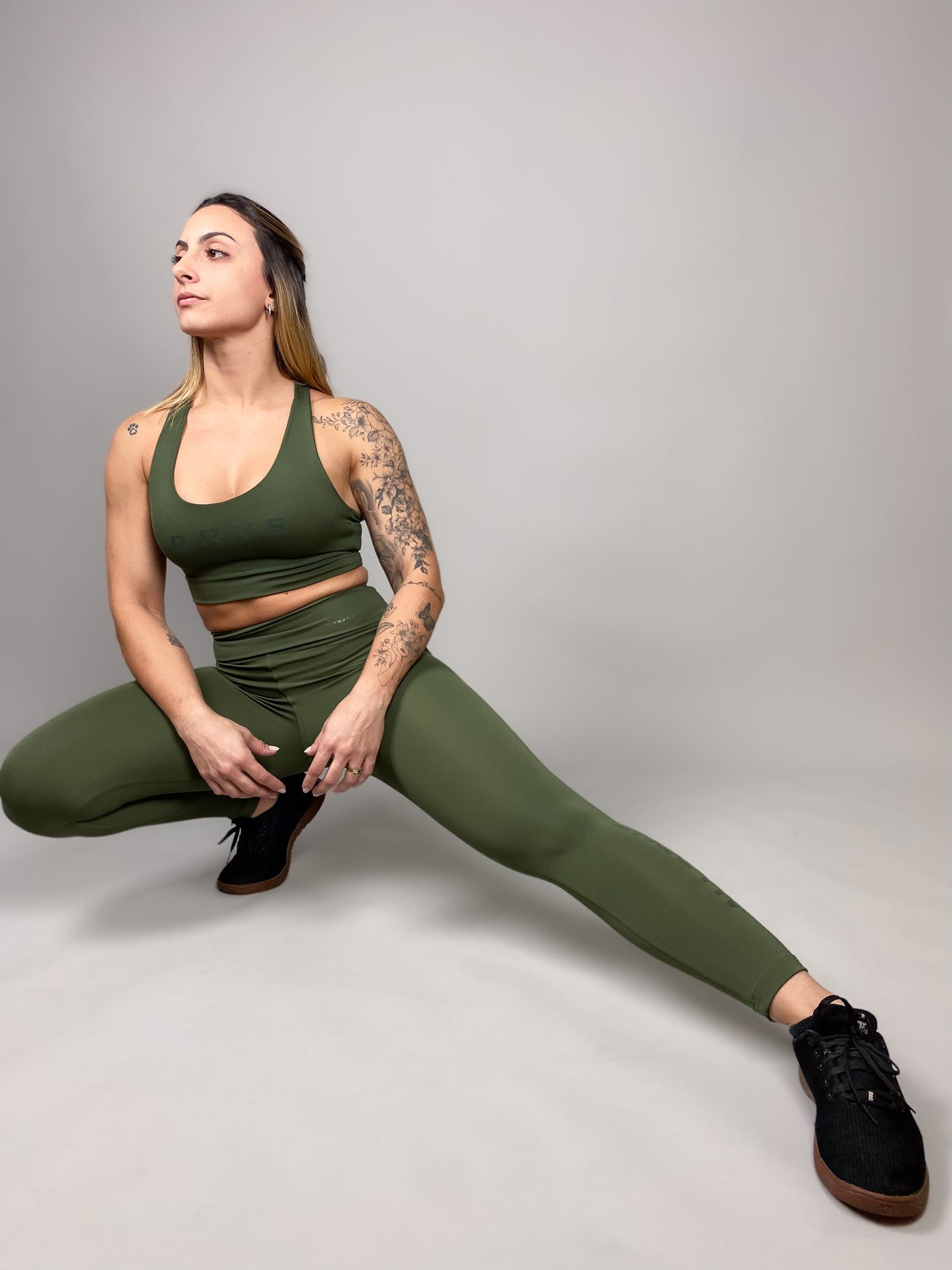 Calça Legging Alltraining Essential Verde Allbrve