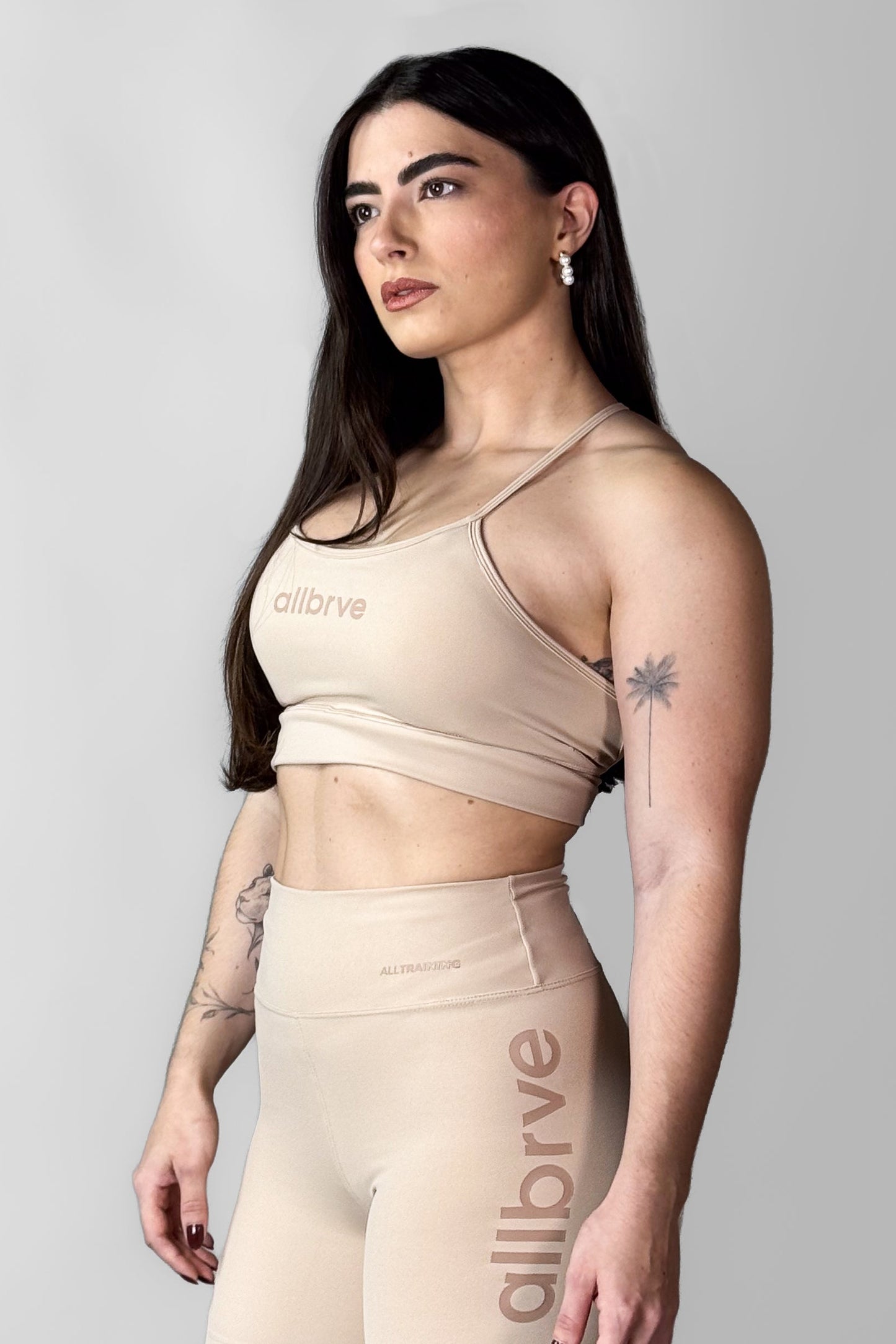 Top Feminino Alltraining Act Creme