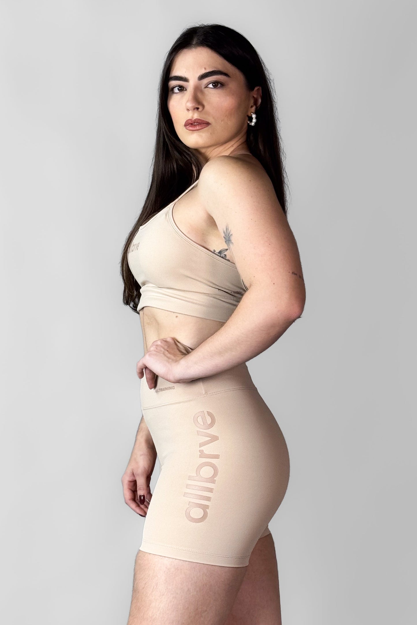 Top Feminino Alltraining Act Creme