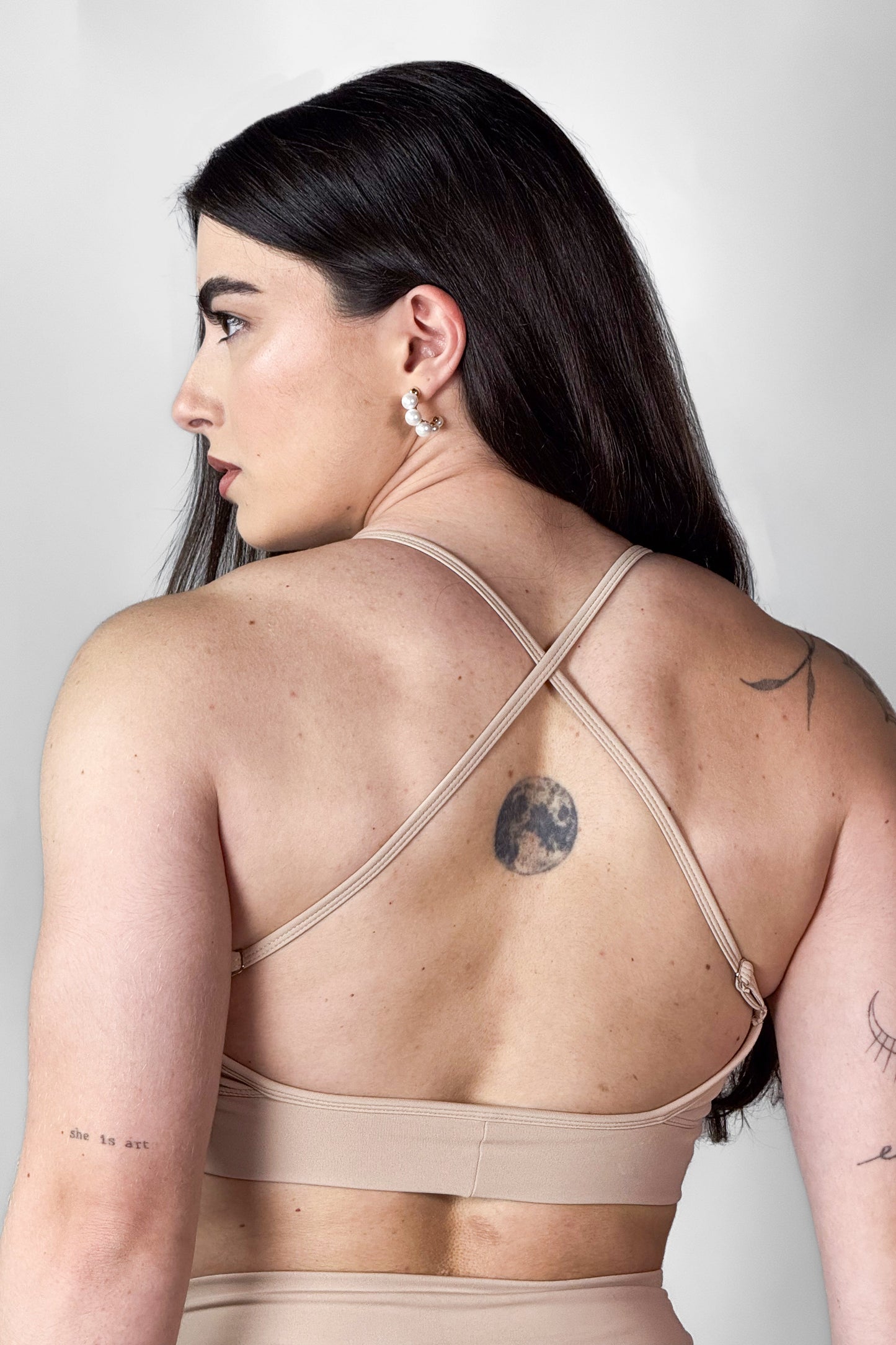 Top Feminino Alltraining Act Creme