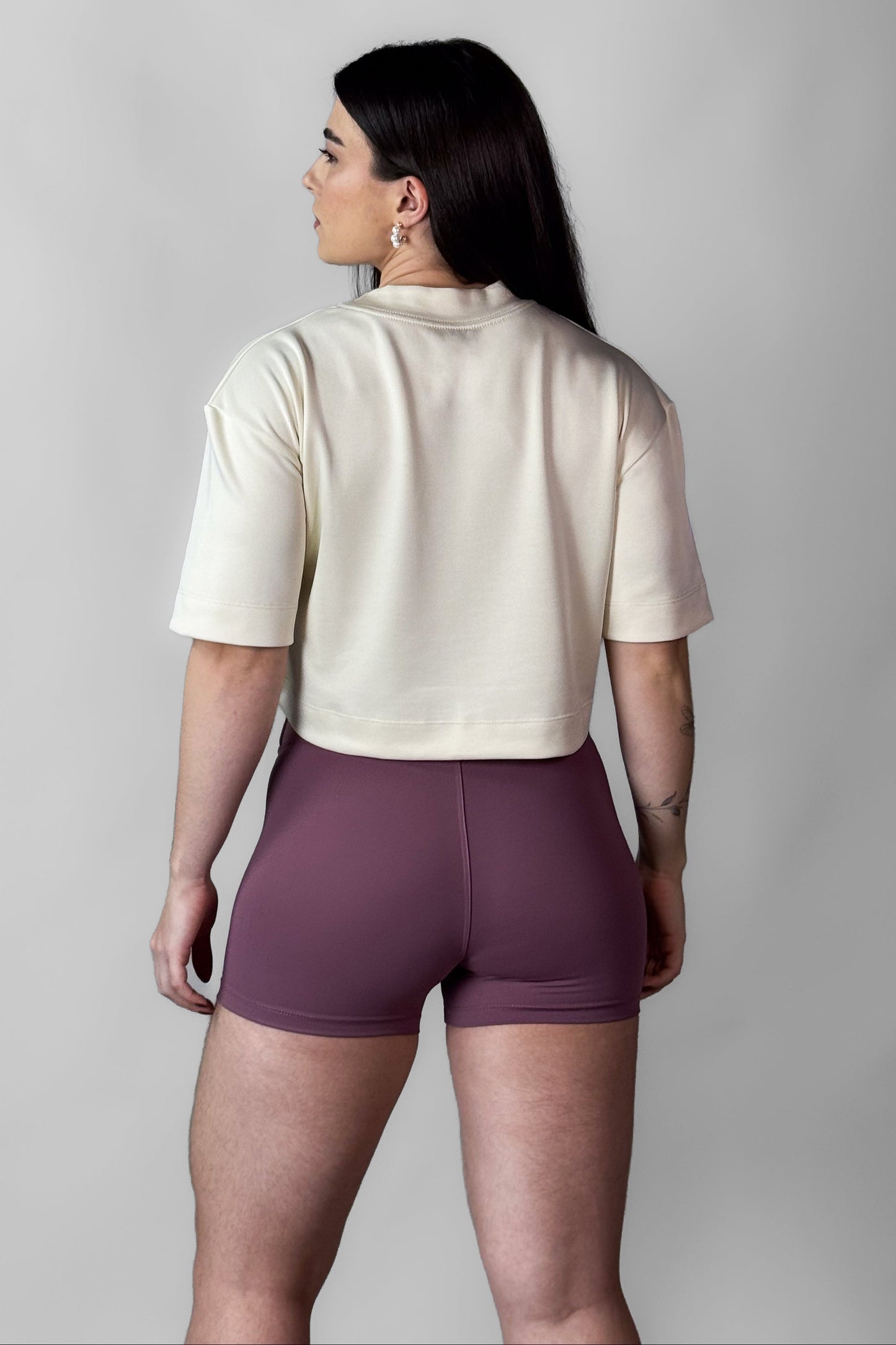 Cropped Oversized Creme Allbrve Round