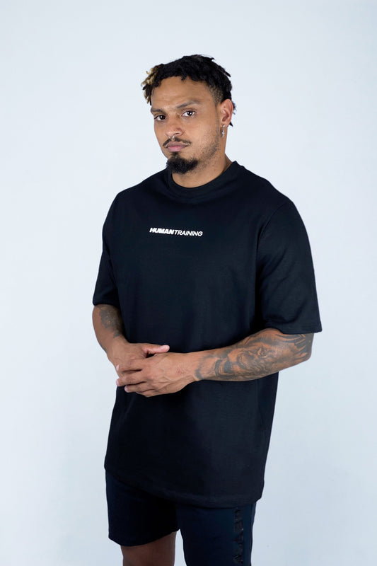 Camiseta Masculina Oversized Preta HumanTraining