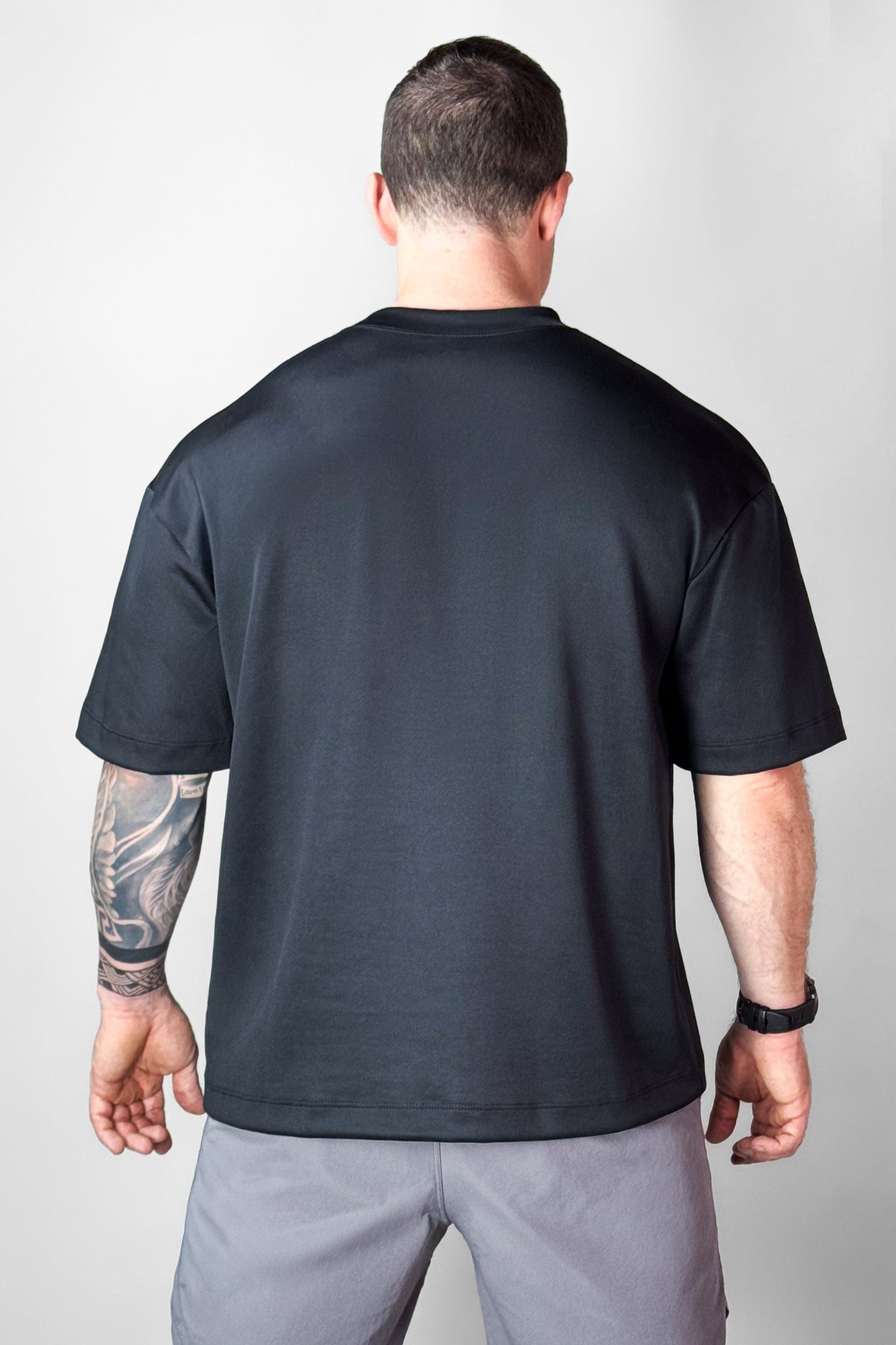 Camiseta Masculina Oversized Preto Allbrve PT