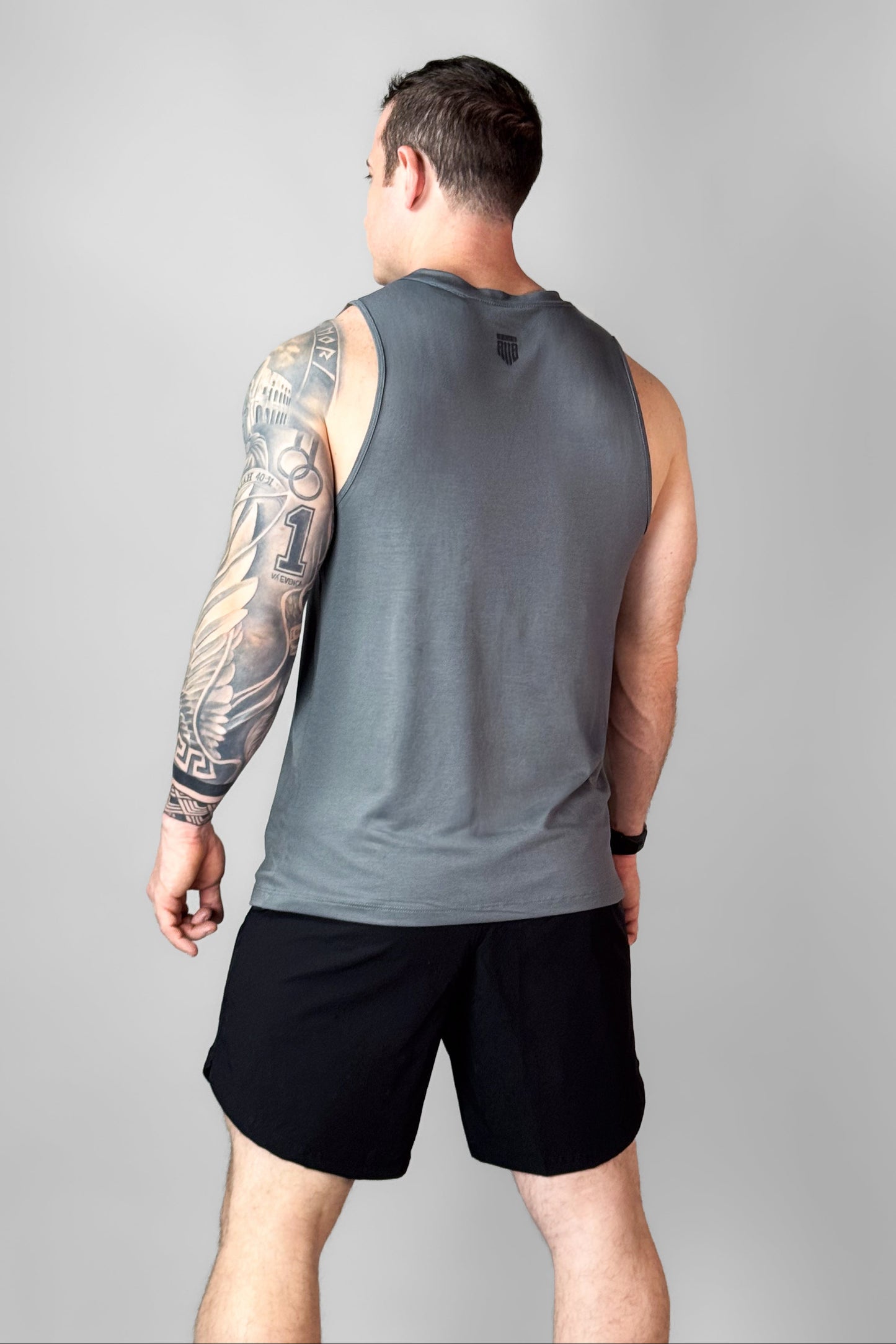 Regata Masculina Light Cinza Urban Allbrve Sign