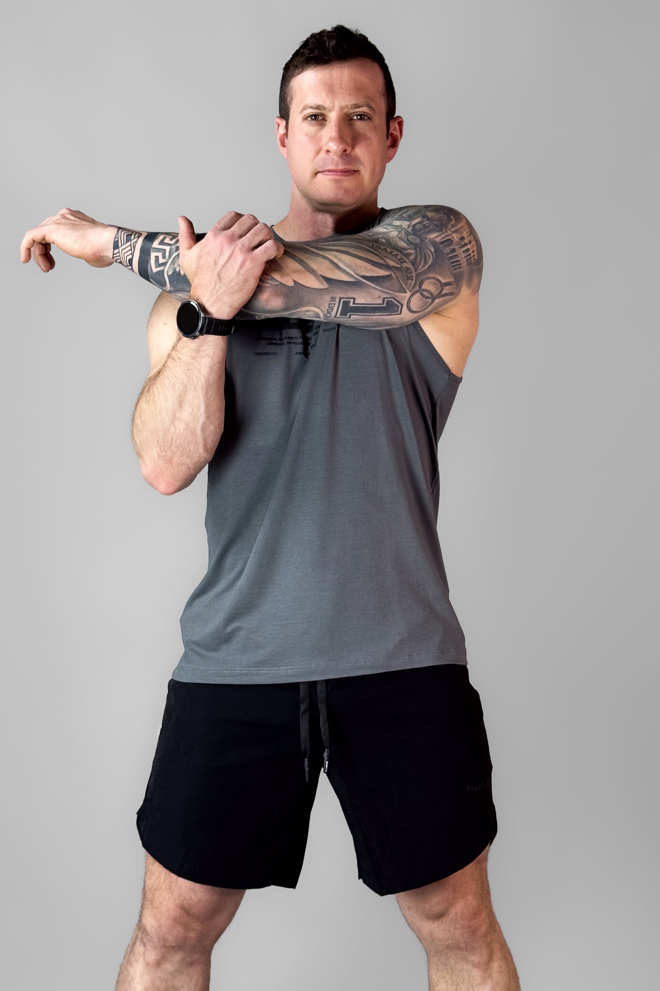 Regata Masculina Light Cinza Urban Allbrve Sign