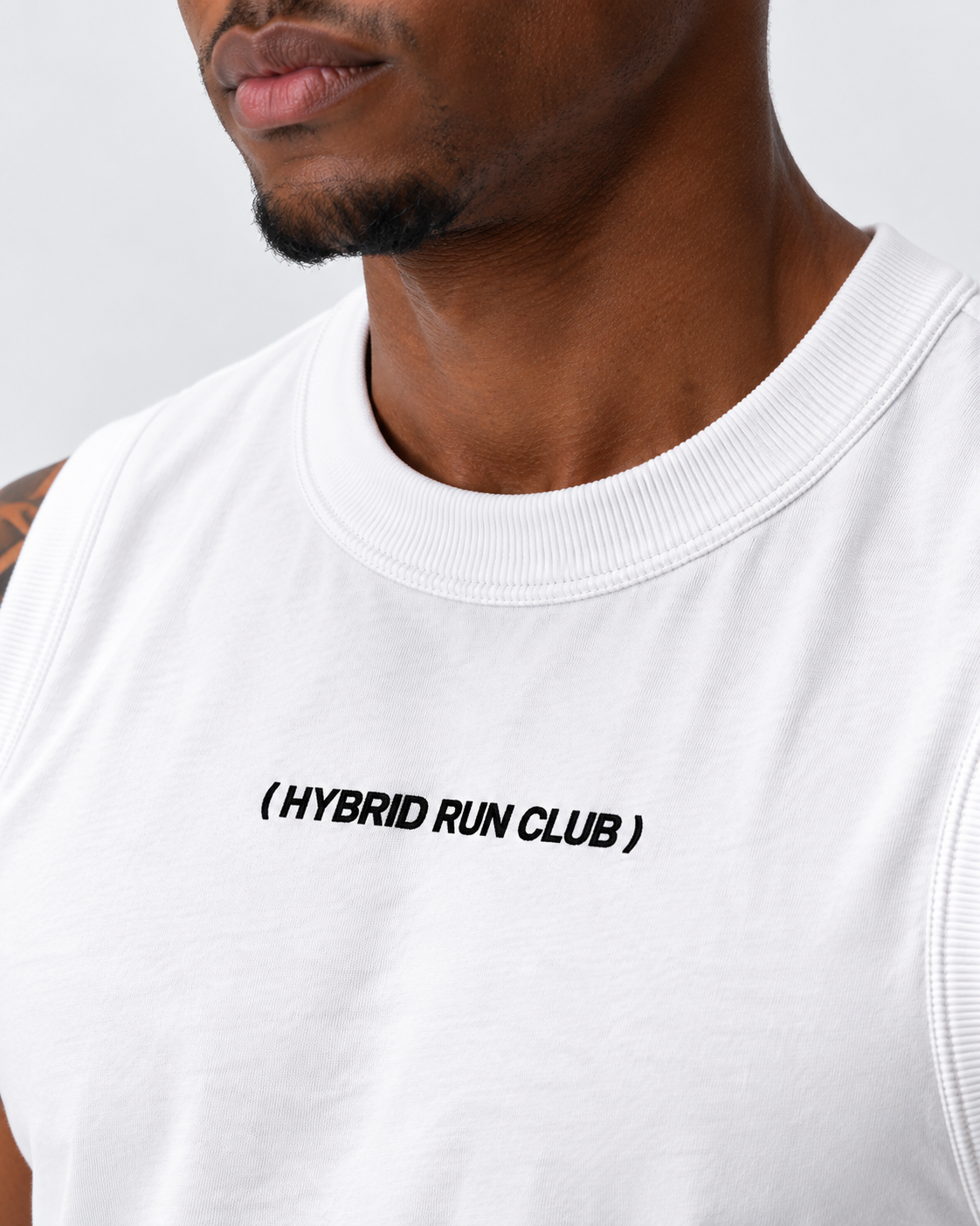 Regata Masculina Muscle Branca
