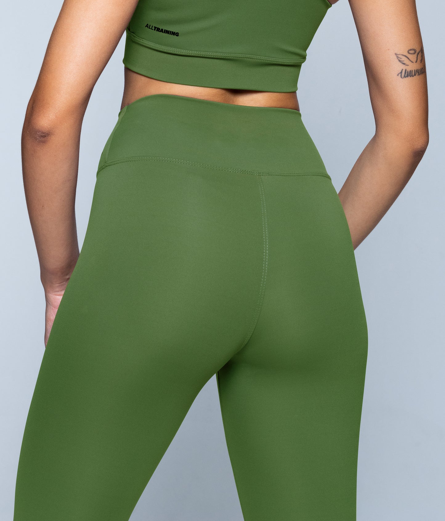 Calça Legging Alltraining Verde Militar Allbrve Round